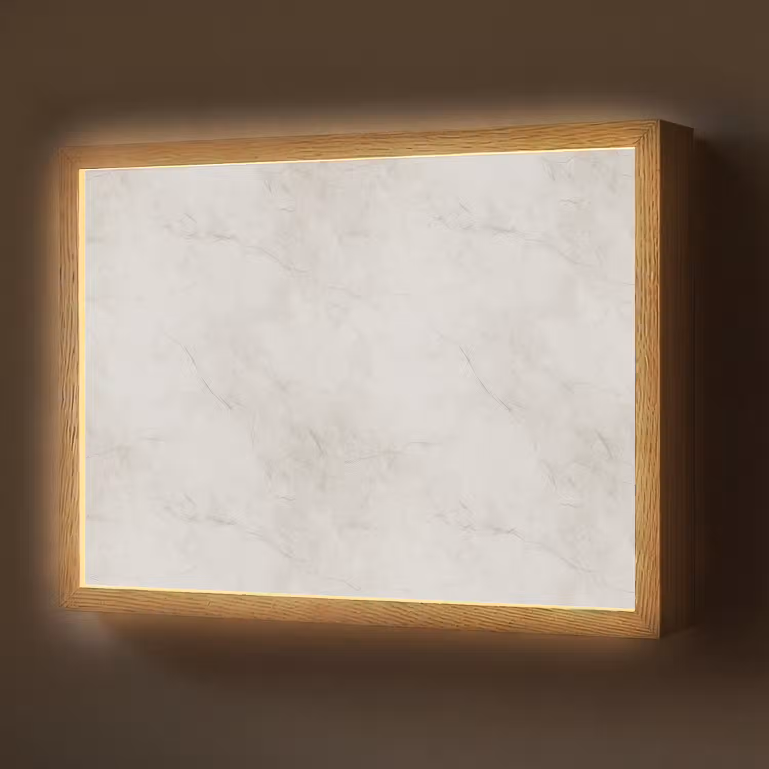 Grijs - Marmer - Aders Light Box met batterij (Wandlamp) middel 907 -z3d_website