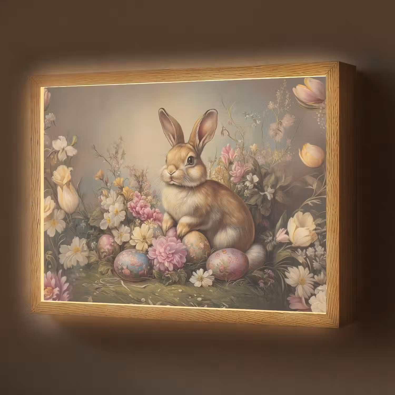 Haas - Stilleven - Bloemen Light Box met batterij (Wandlamp) middel -z3d_website