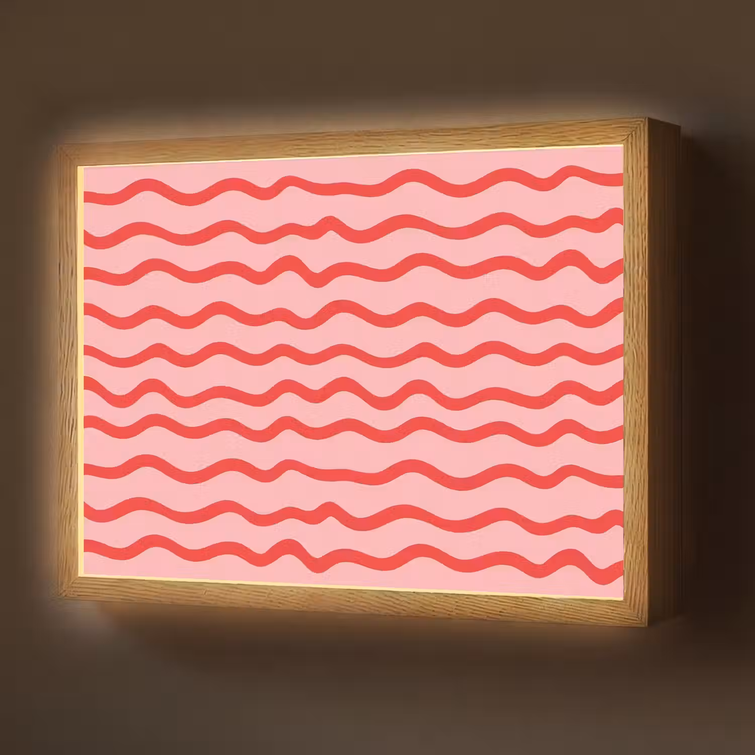 Speels - Patroon - Rood Light Box met batterij (Wandlamp) middel 907 -z3d_website