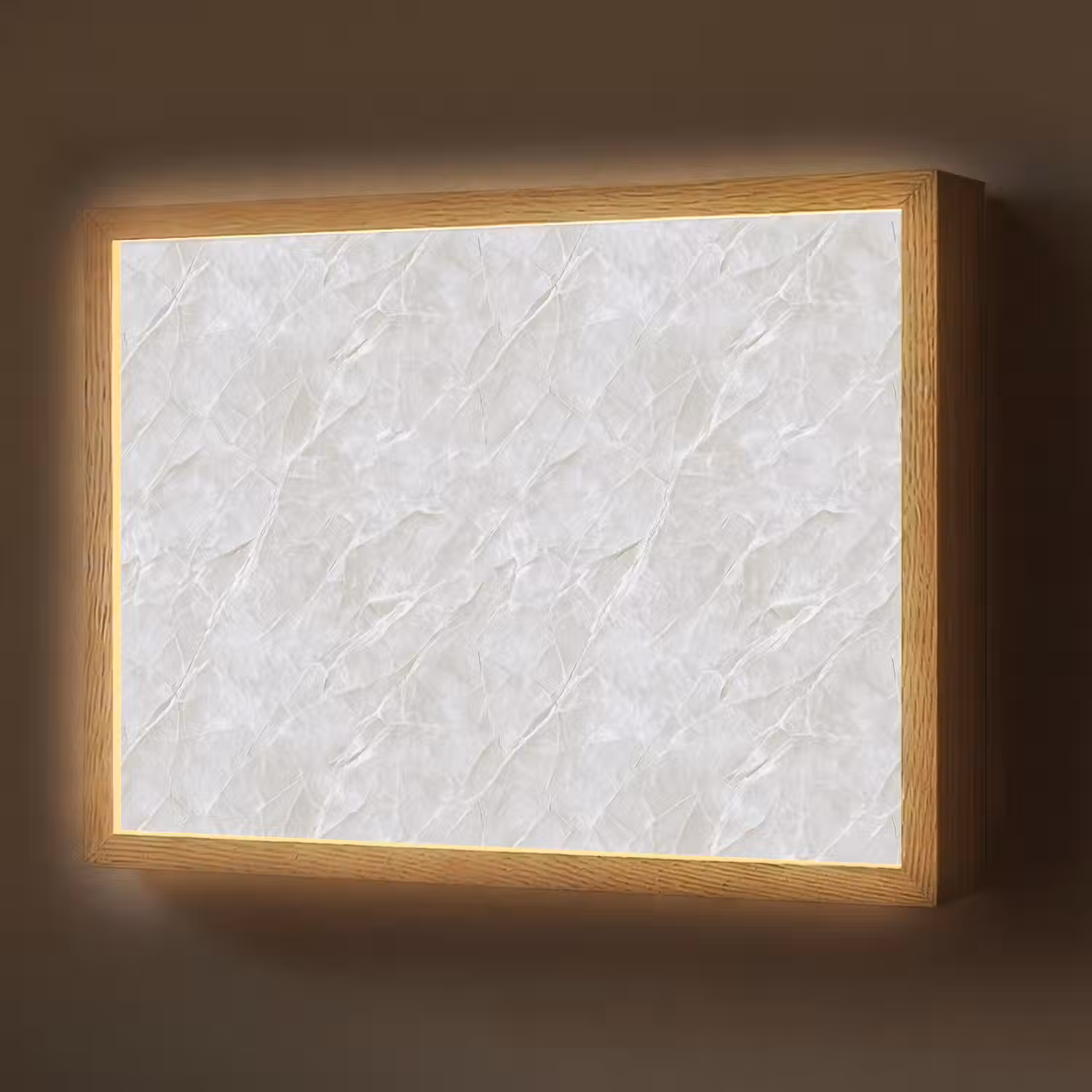 Oppervlakte - Textuur - Grijs Light Box met batterij (Wandlamp) middel 907 -z3d_website