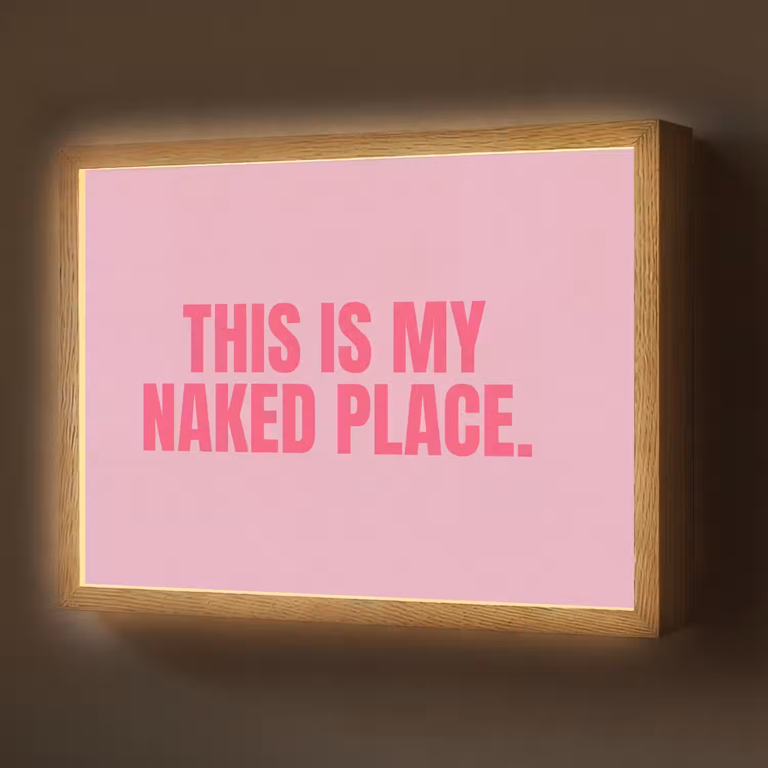 Tekst - Modern - Roze Light Box met batterij (Wandlamp) middel -z3d_website
