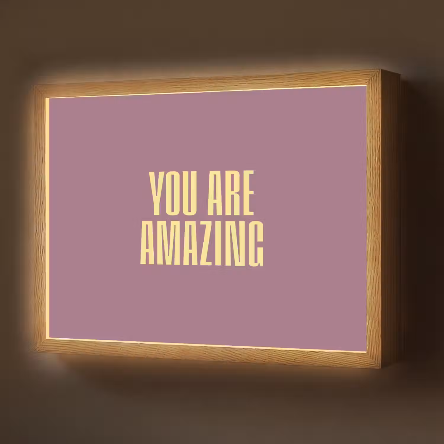 Tekst - Paars - Amazing Light Box met batterij (Wandlamp) middel -z3d_website