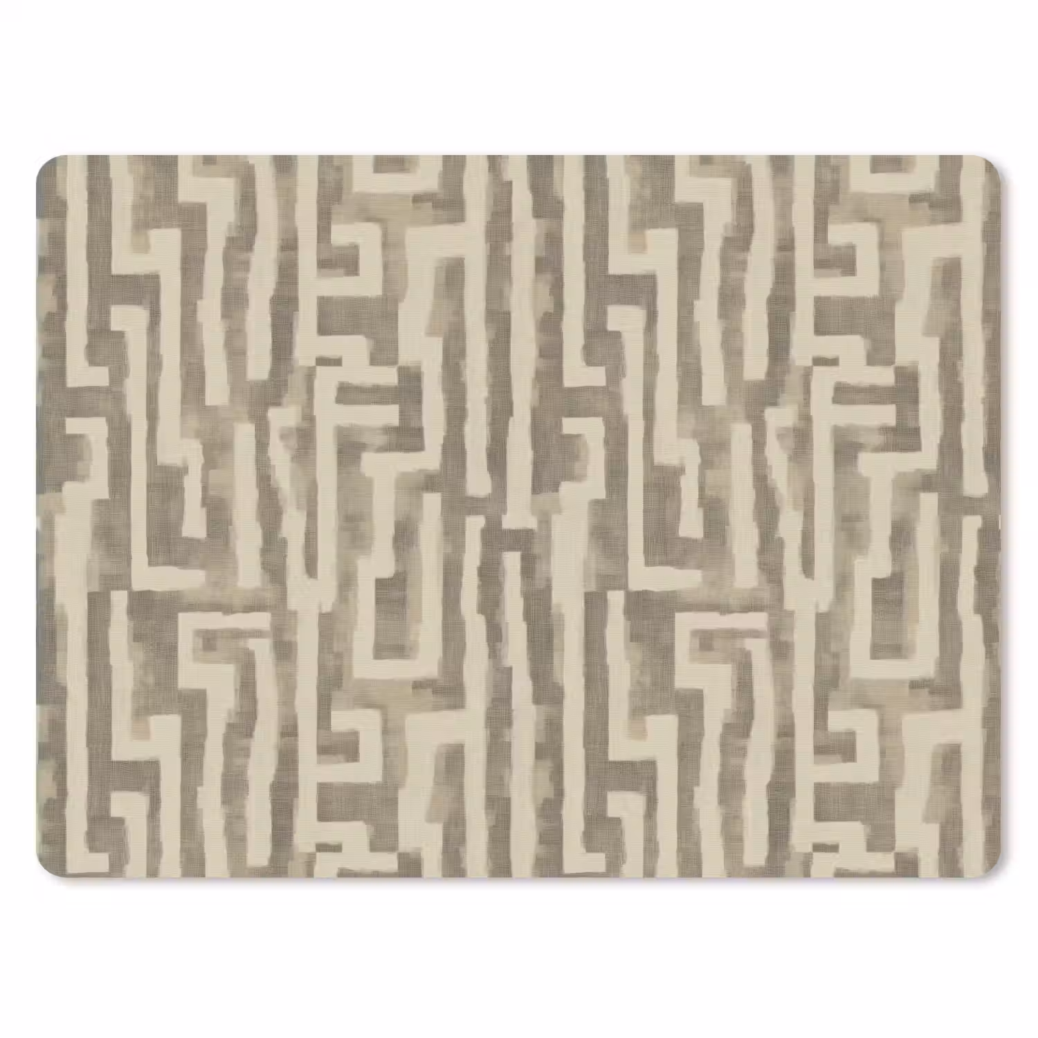 Abstract - Geometrisch - Groen muismat rubber klein 262 -3d