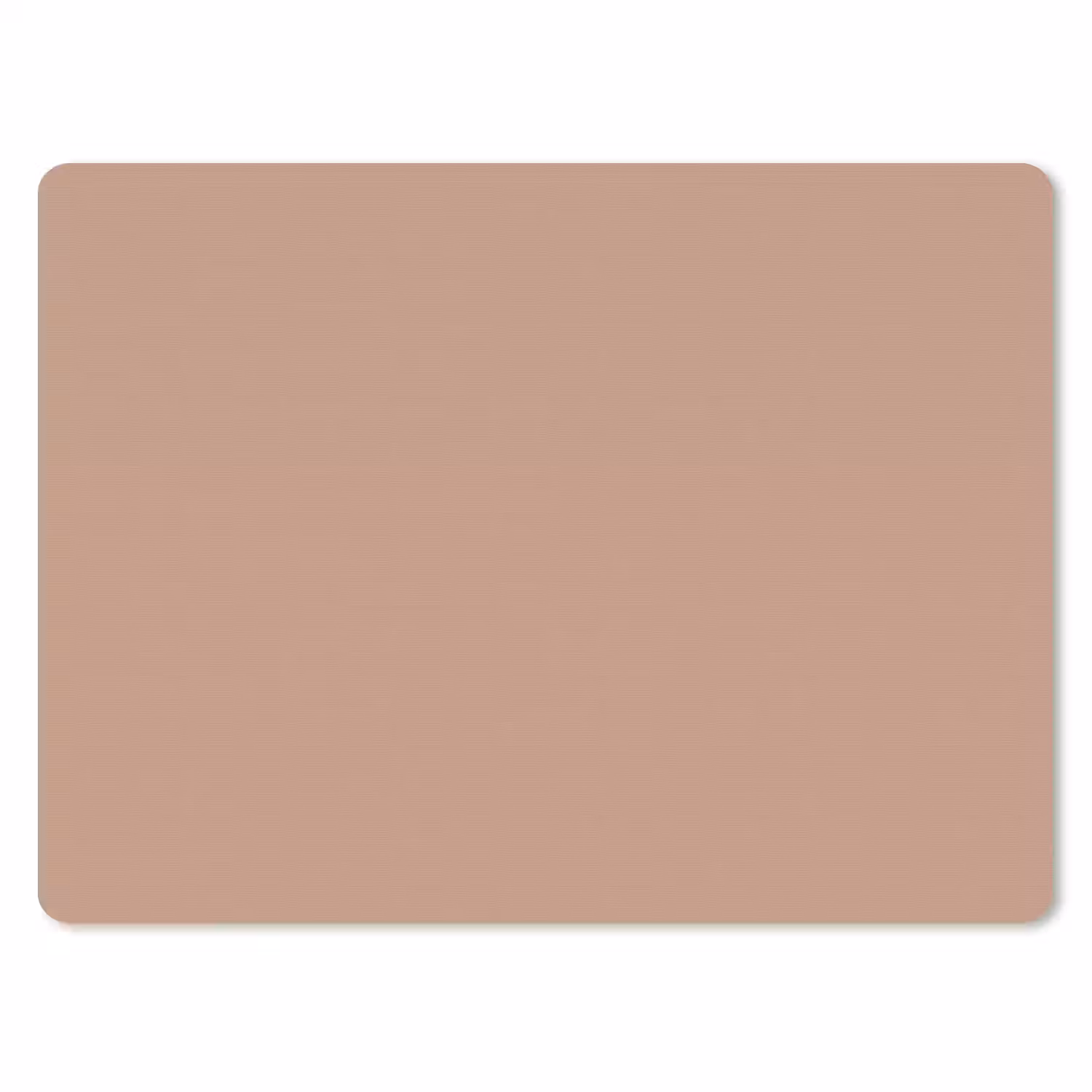 Beige - Kleur - Roze muismat rubber klein 262 -3d