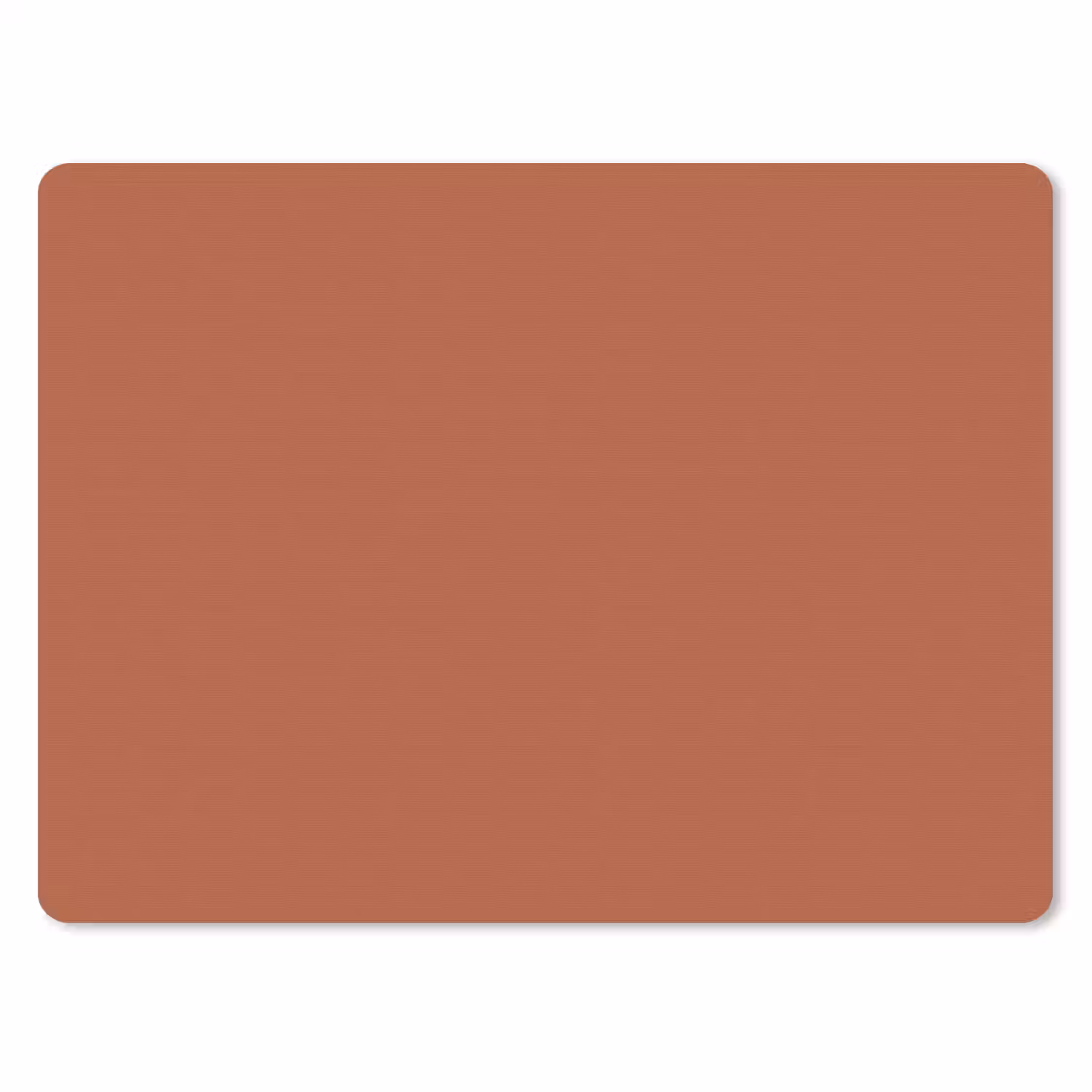 Burnt - Sienna - Oranje muismat rubber klein 262 -3d