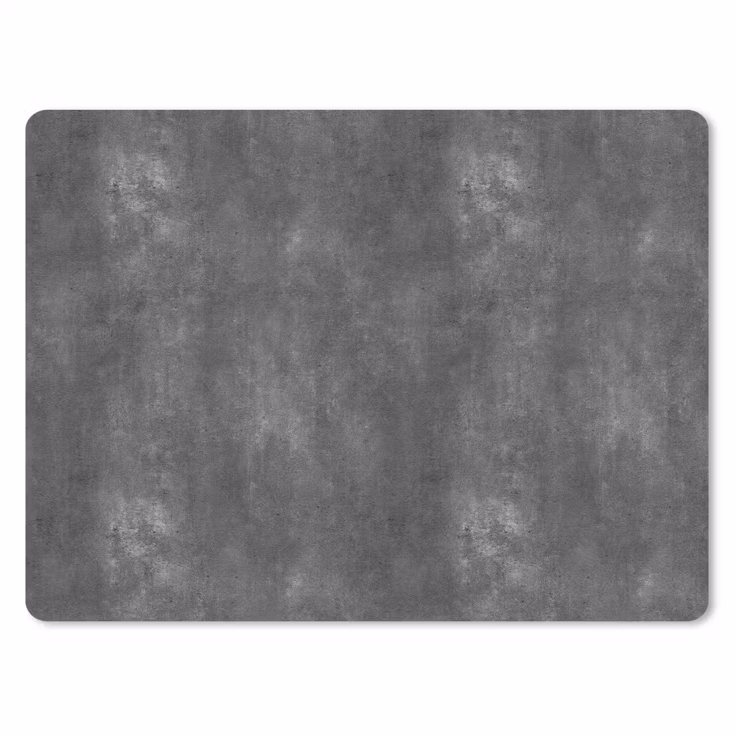 Donkergrijs - Ruw - Beton muismat rubber klein 262 -3d