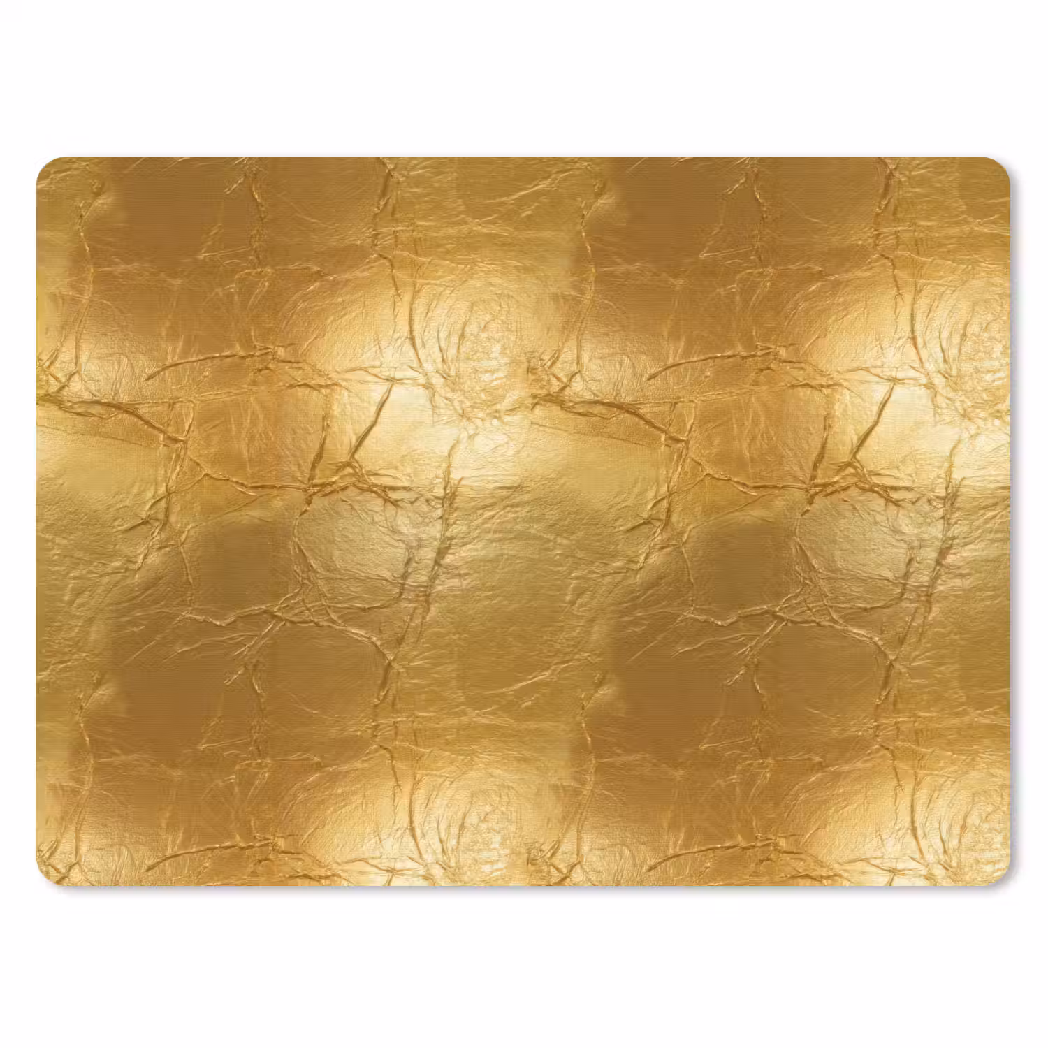 Bladgoud - Vintage - Textuur - Warm Goud muismat rubber klein 262 -3d