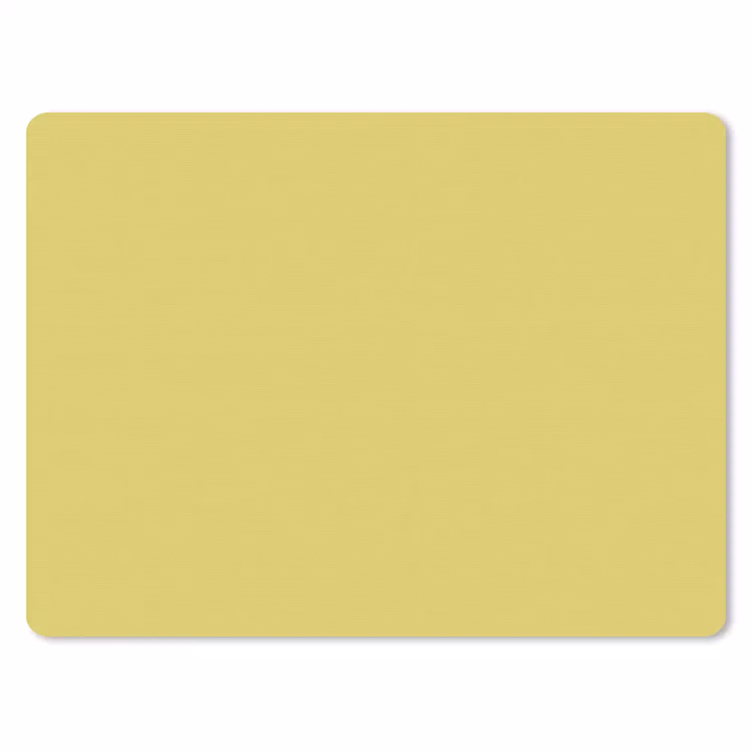 Golden - Ochre - Geel muismat rubber klein 262 -3d