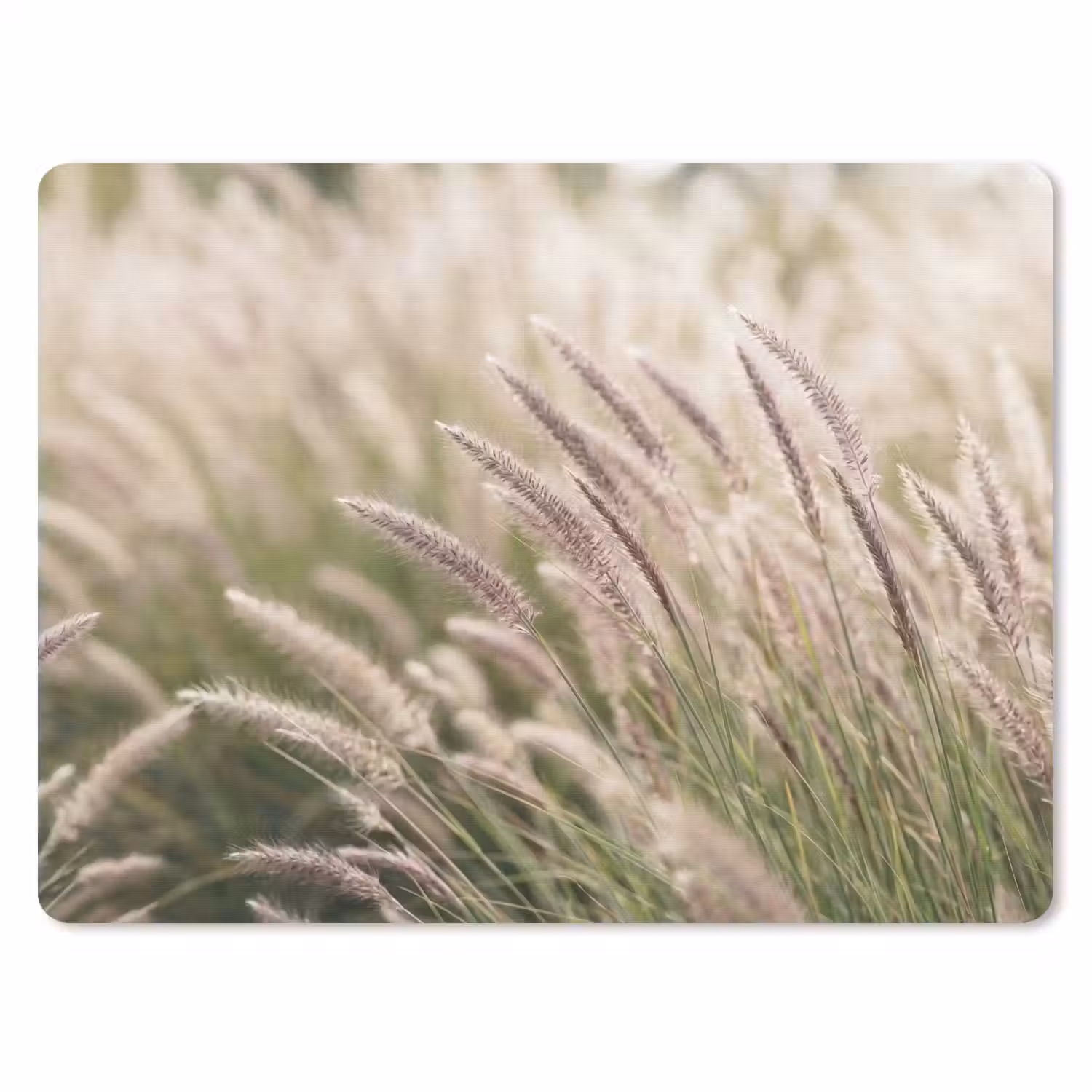 Gras - Close up - Groen muismat rubber klein -3d