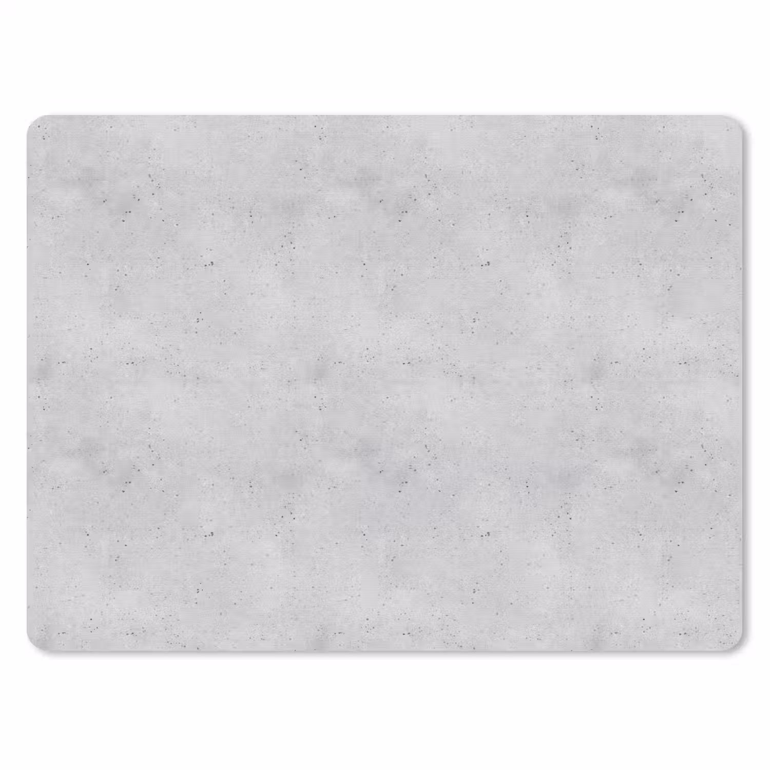 Grijs - Beton - Neutraal muismat rubber klein 262 -3d