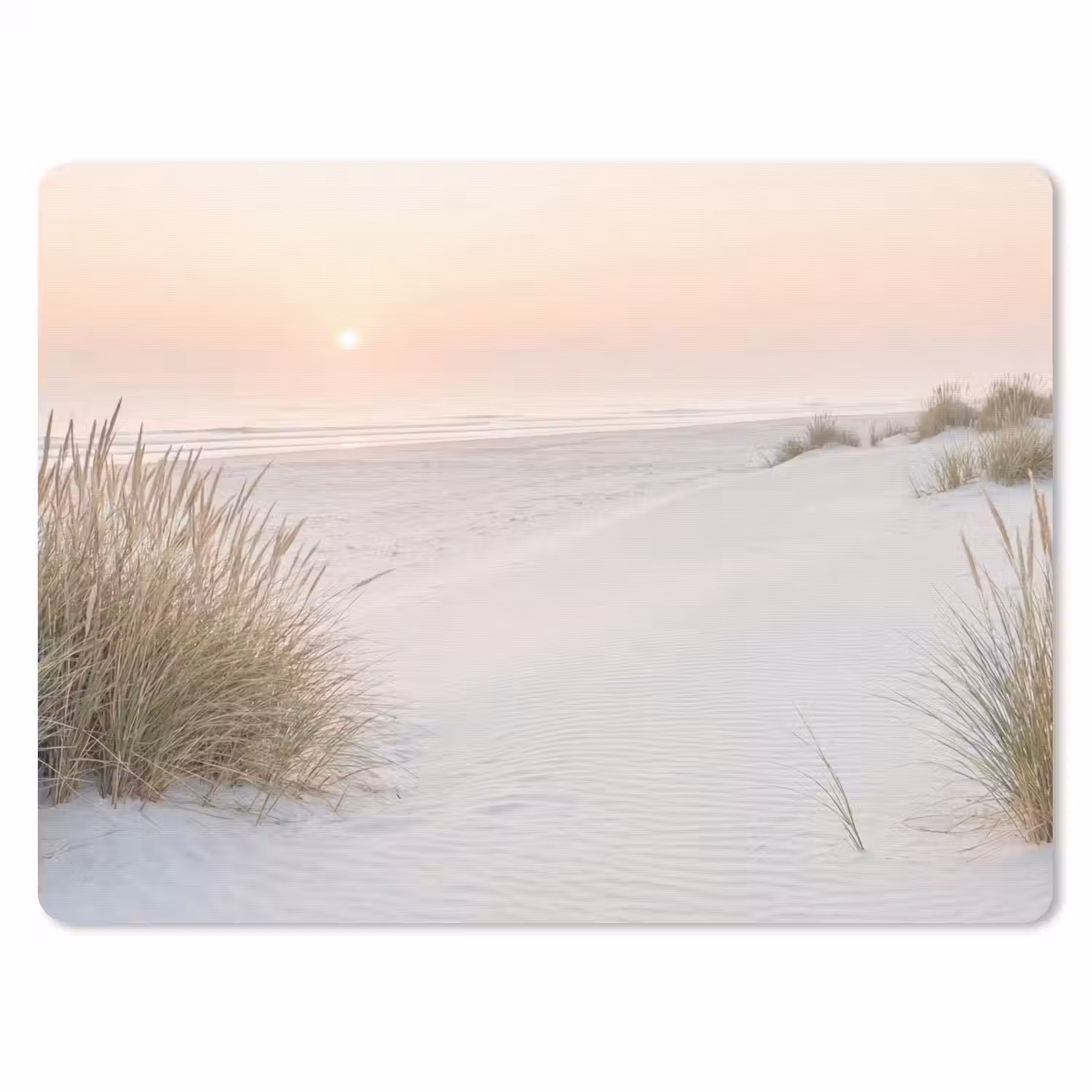 Horizon - Duinlandschap - Zand muismat rubber klein -3d