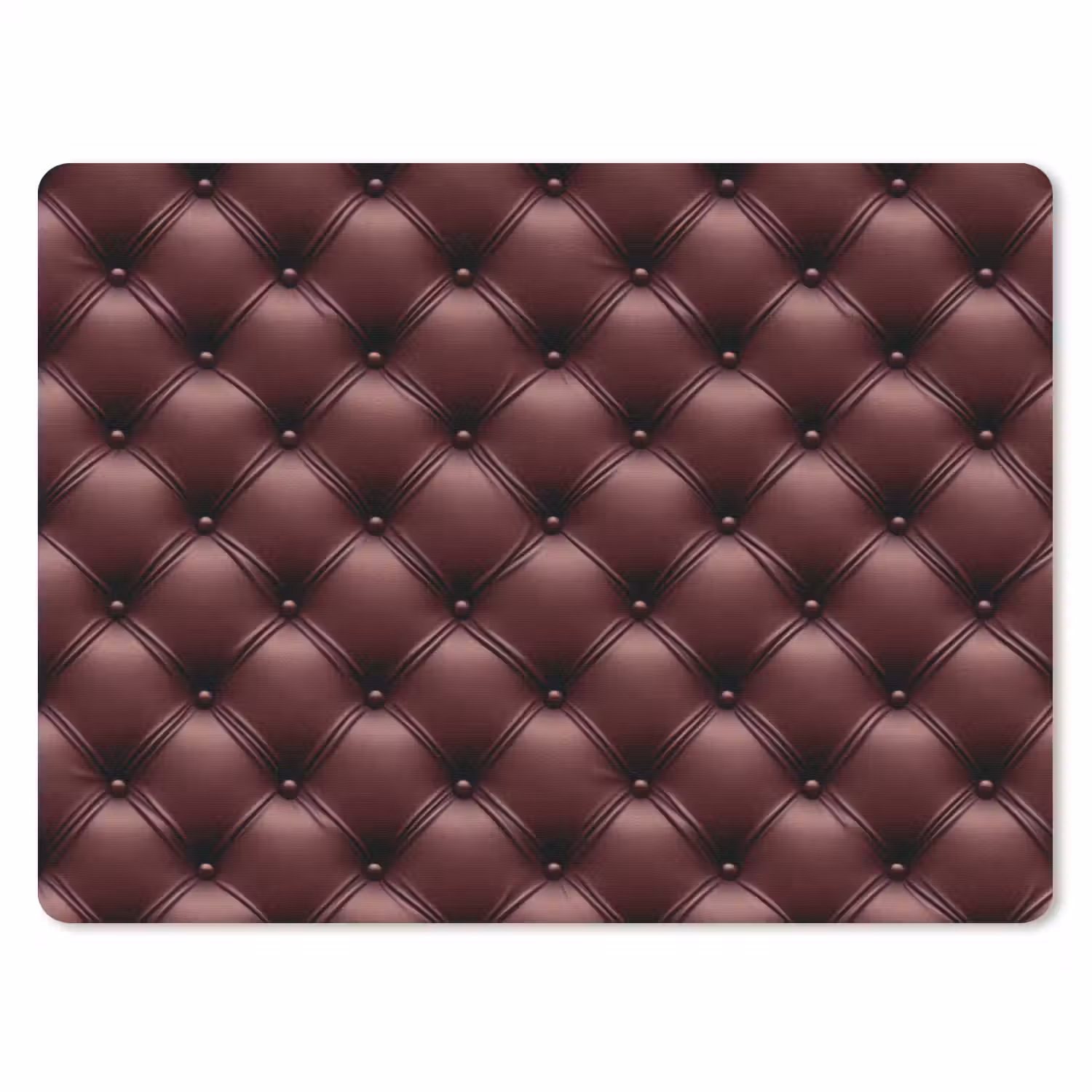 Leer - Patroon - Bordeaux muismat rubber klein 262 -3d