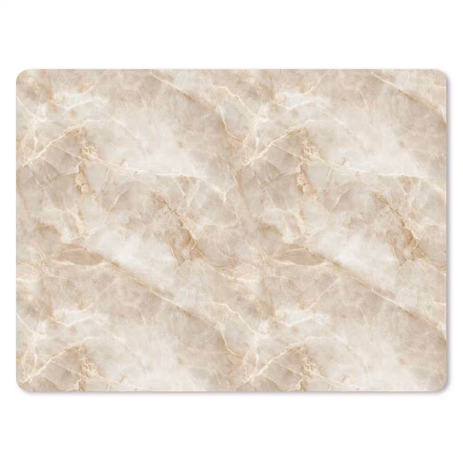 Lichtbeige - Onyx - Subtiel muismat rubber klein 262 -3d
