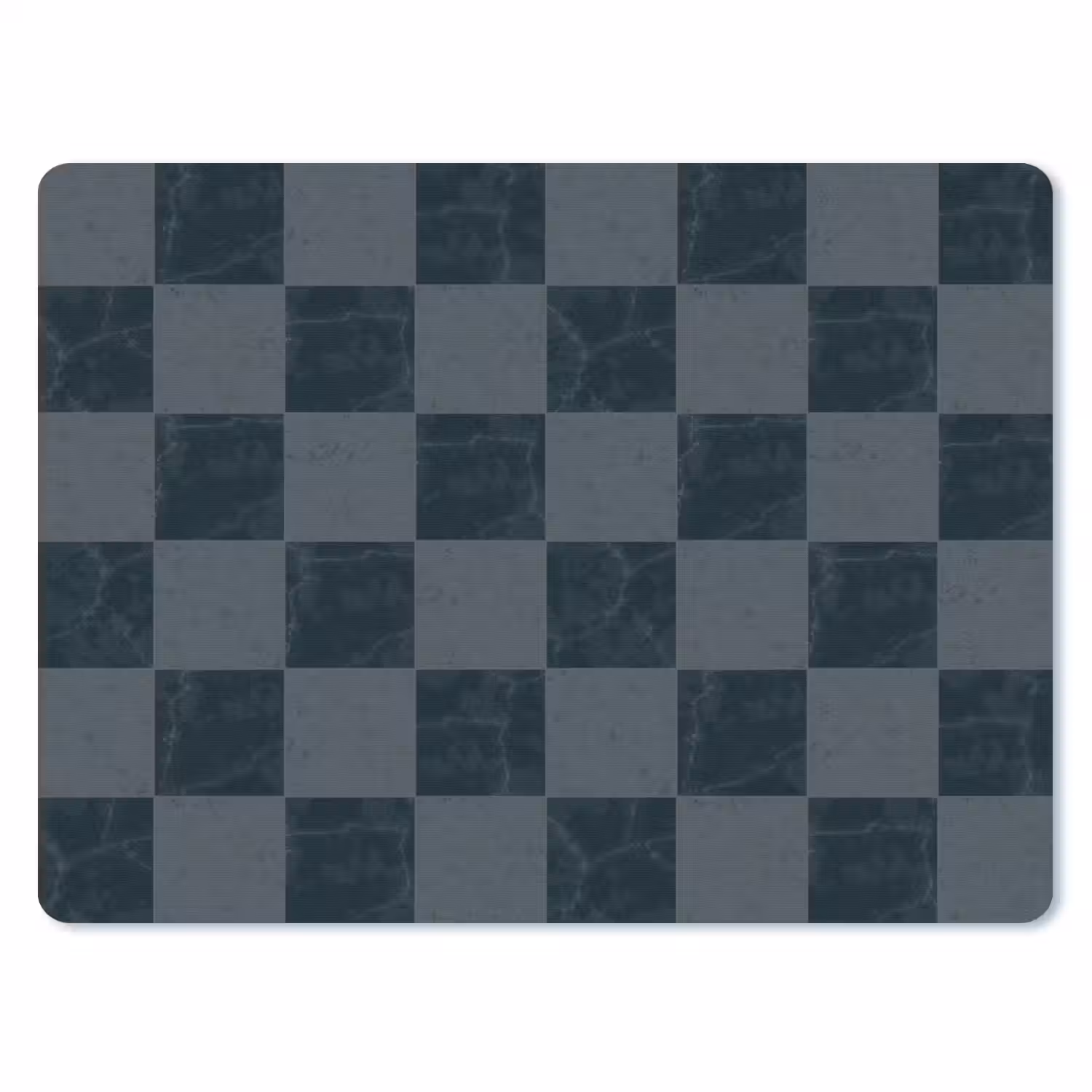 Marmer - Patroon - Antraciet muismat rubber klein 262 -3d