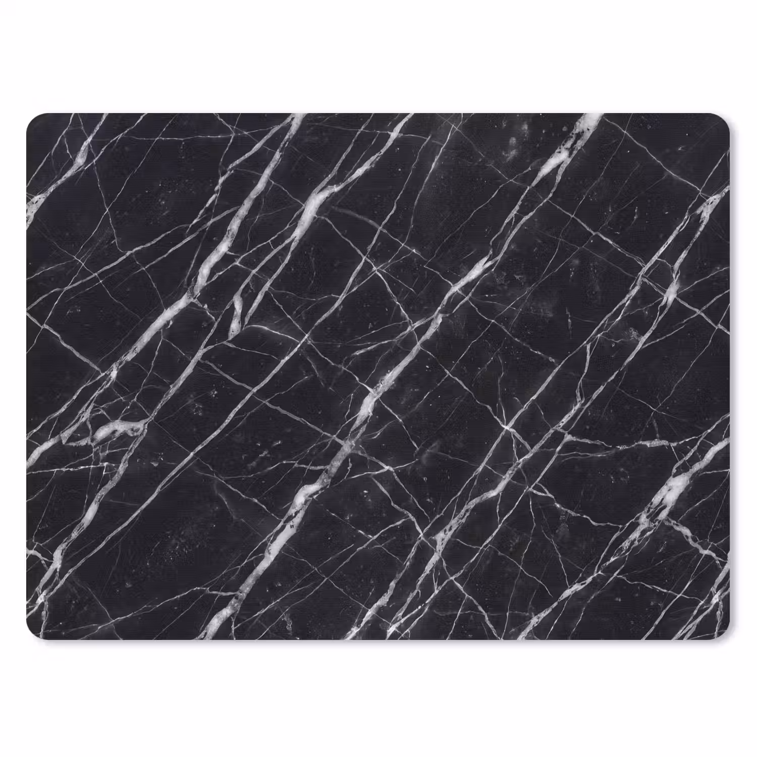 Marmer - Aders - Abstract - Zwart muismat rubber klein -3d