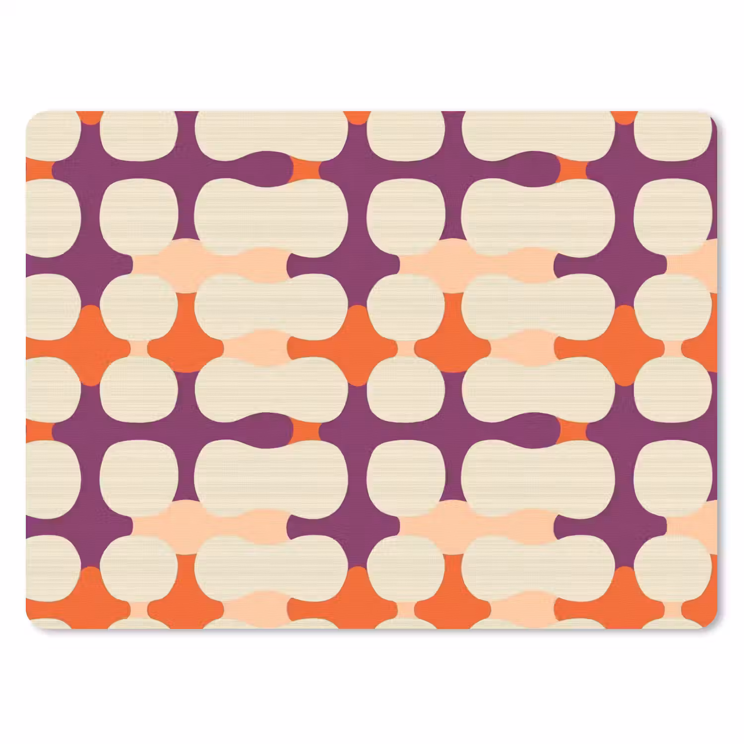 Modern - Patroon - Kleurrijk muismat rubber klein 262 -3d