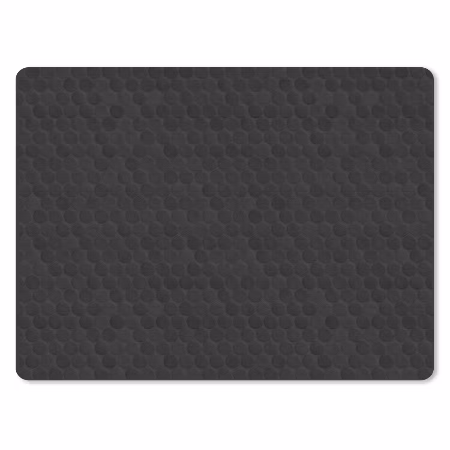 Penny - Tegel - Mat - Zwart muismat rubber klein 262 -3d