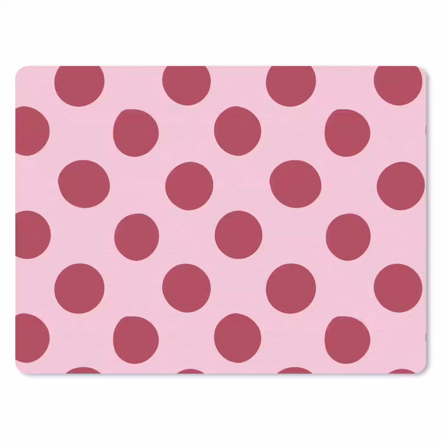 Stippen - Patroon - Bordeaux muismat rubber klein 262 -3d