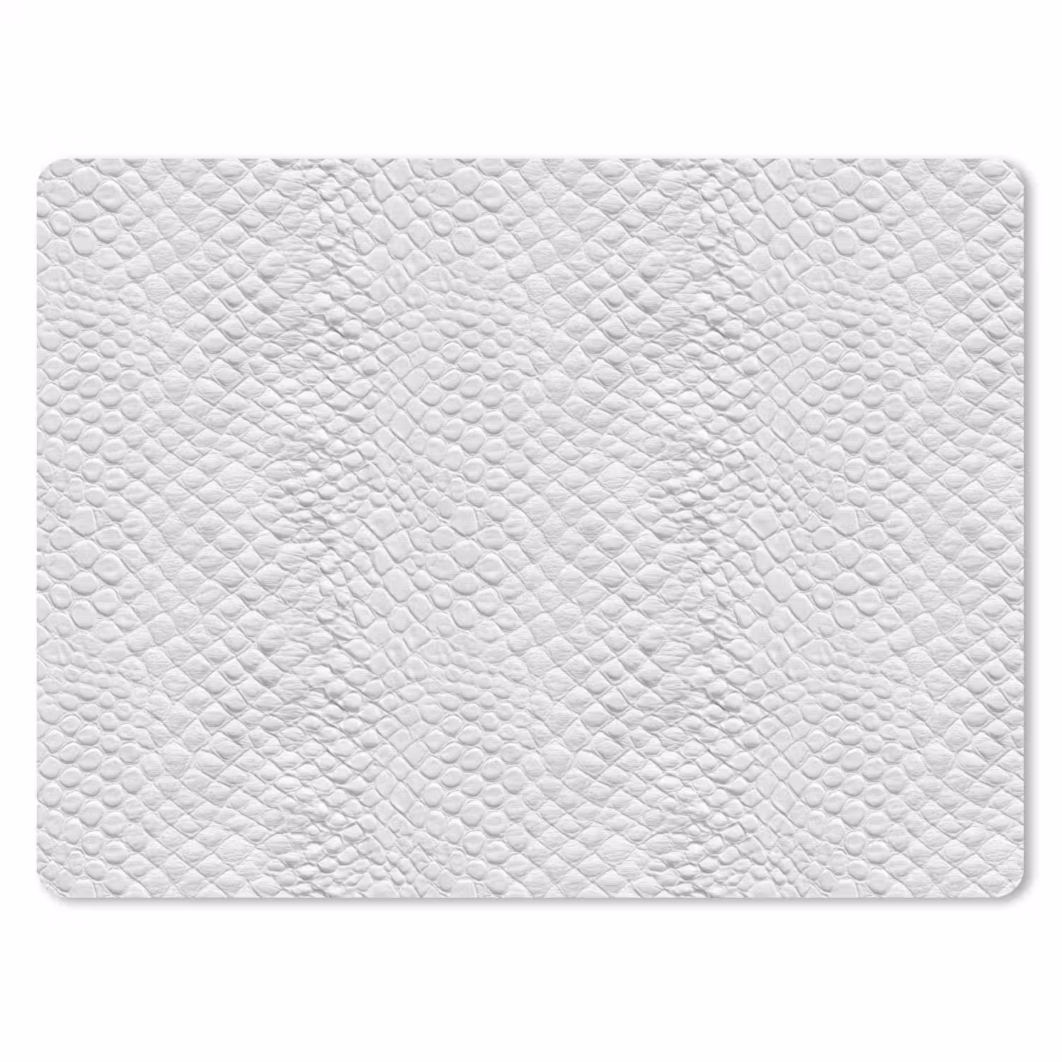 Slang - Patroon - Wit muismat rubber klein 262 -3d