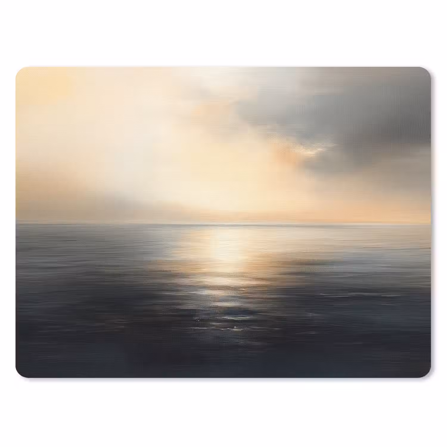 Zon - Horizon - Zee muismat rubber klein -3d