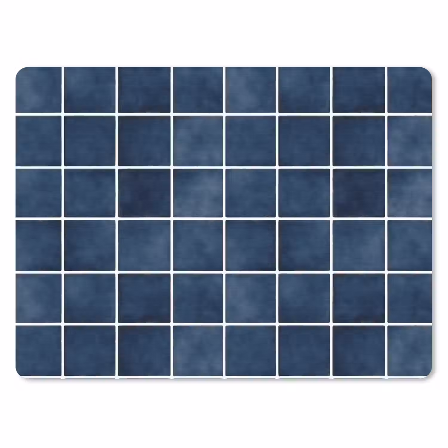 Tegel - Modern - Blauw muismat rubber klein 262 -3d