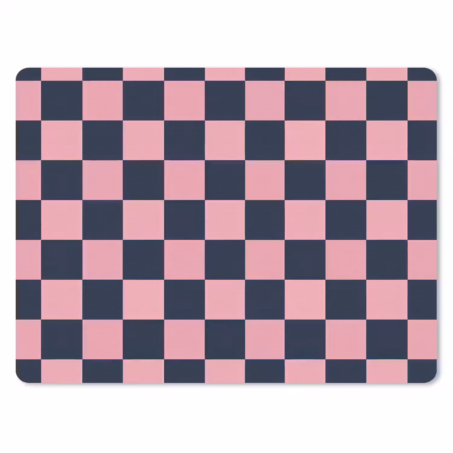 Traditioneel - Patroon - Blauw - Roze muismat rubber klein 262 -3d