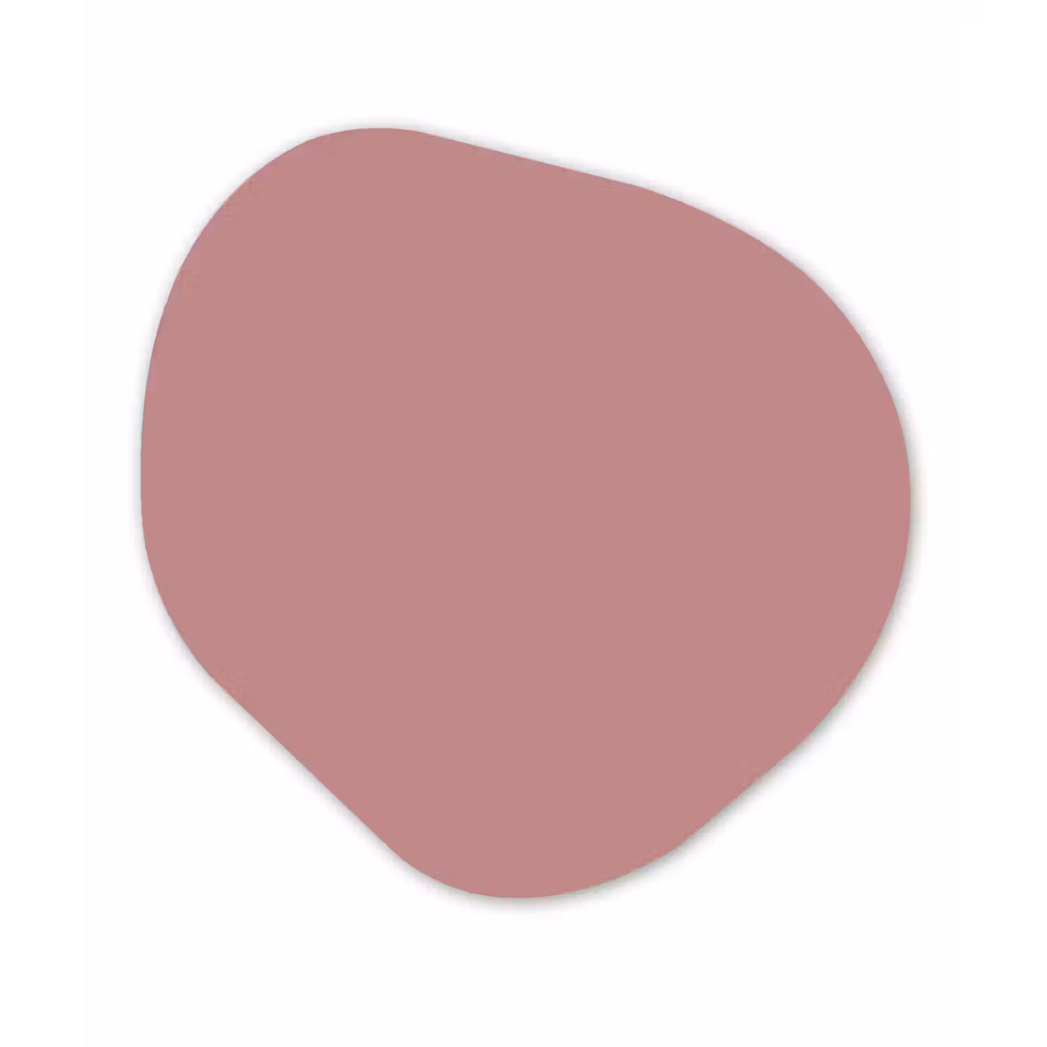 Dusty - Rose - Roze Wandcirkel Organisch Forex 3mm klein 629 -3d
