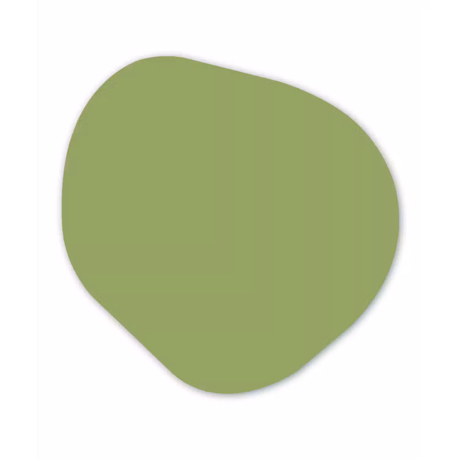 Sage - Green - Groen Wandcirkel Organisch Forex 3mm klein 629 -3d