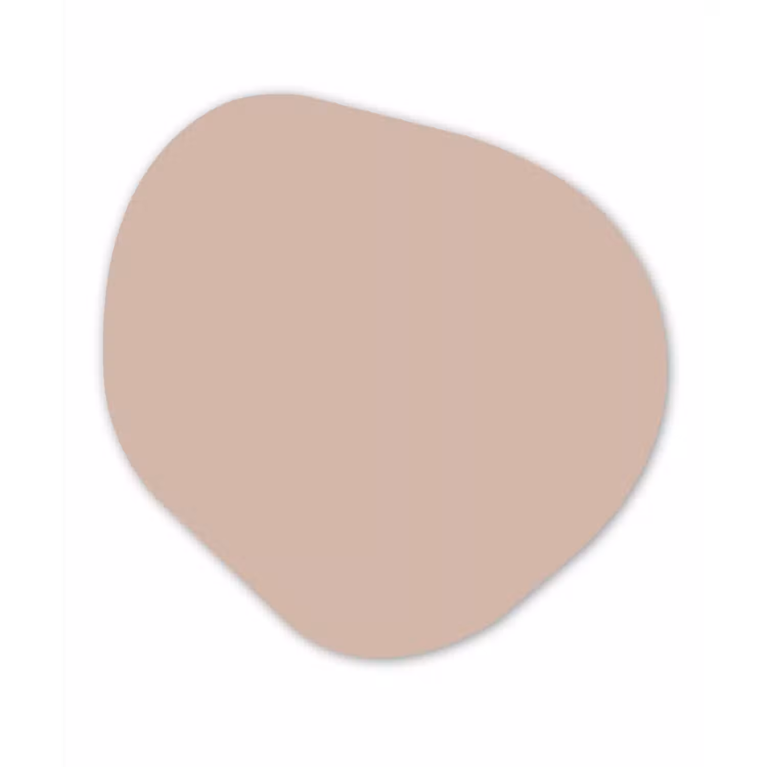 Soft - Clay - Nude Wandcirkel Organisch Forex 3mm klein 629 -3d
