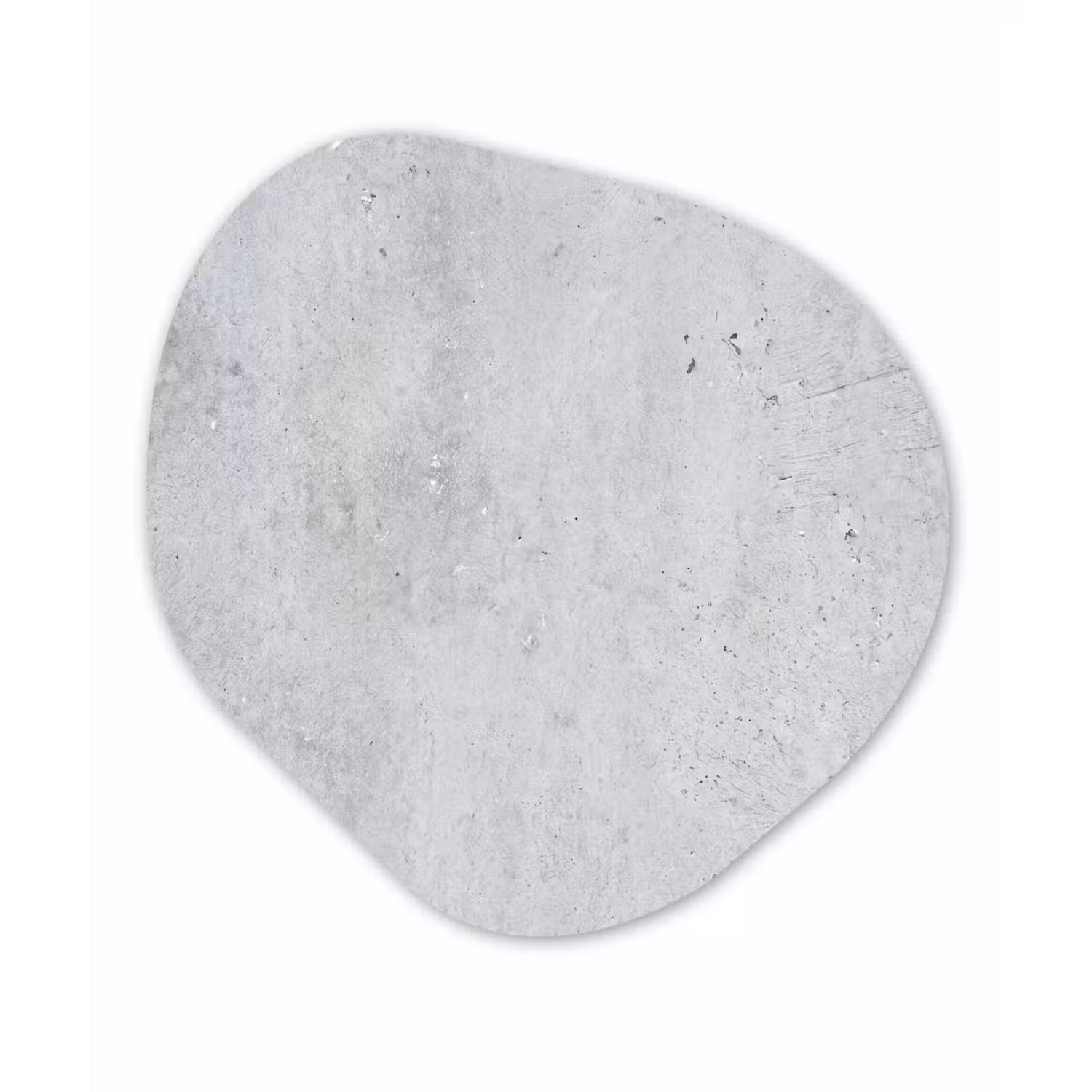 Beton - Textuur - Achtergrond - Grijs - Industrieel Wandcirkel Organisch Aluminium middel -3d