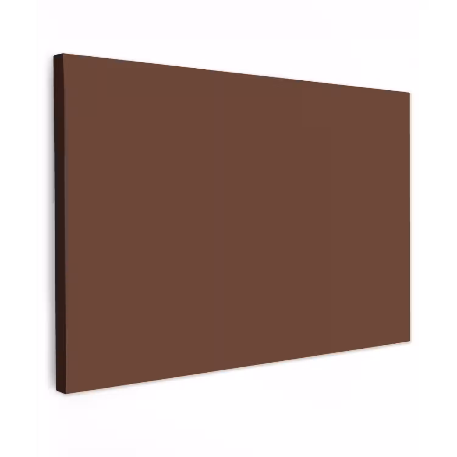 Deep - Clay - Brown - Bruin Tuinposter op houten frame 2 cm dik klein 845 -3d