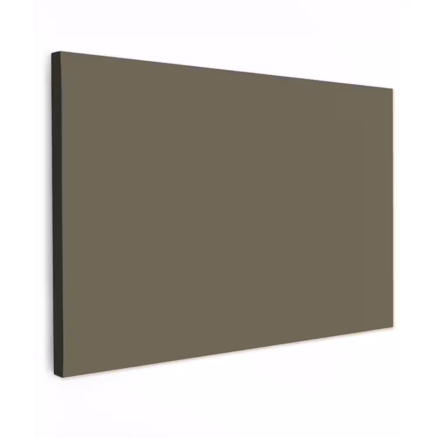 Deep - Khaki - Groen Tuinposter op houten frame 2 cm dik klein 845 -3d