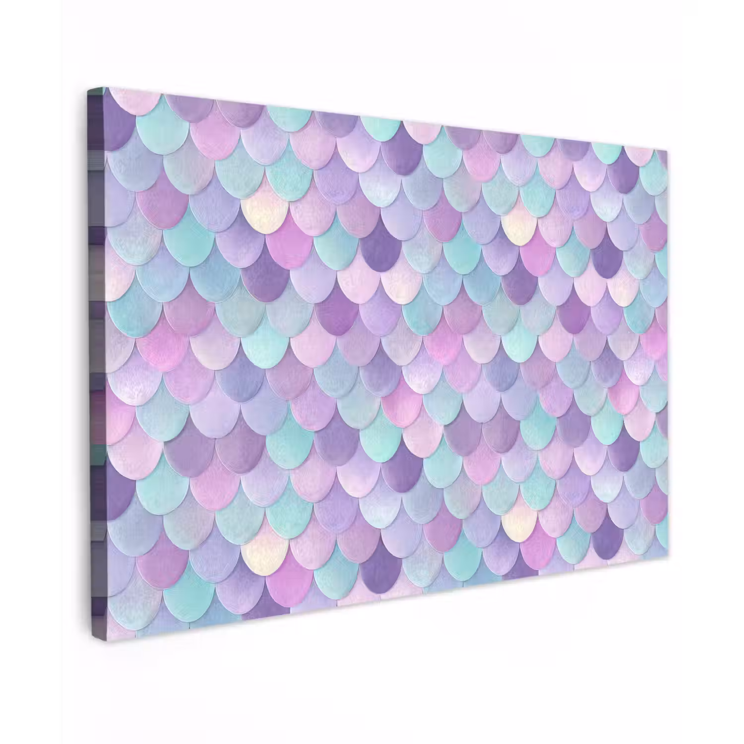 Dromerig - Zeemeermin - Pastel Tuinposter op houten frame 2 cm dik klein 845 -3d