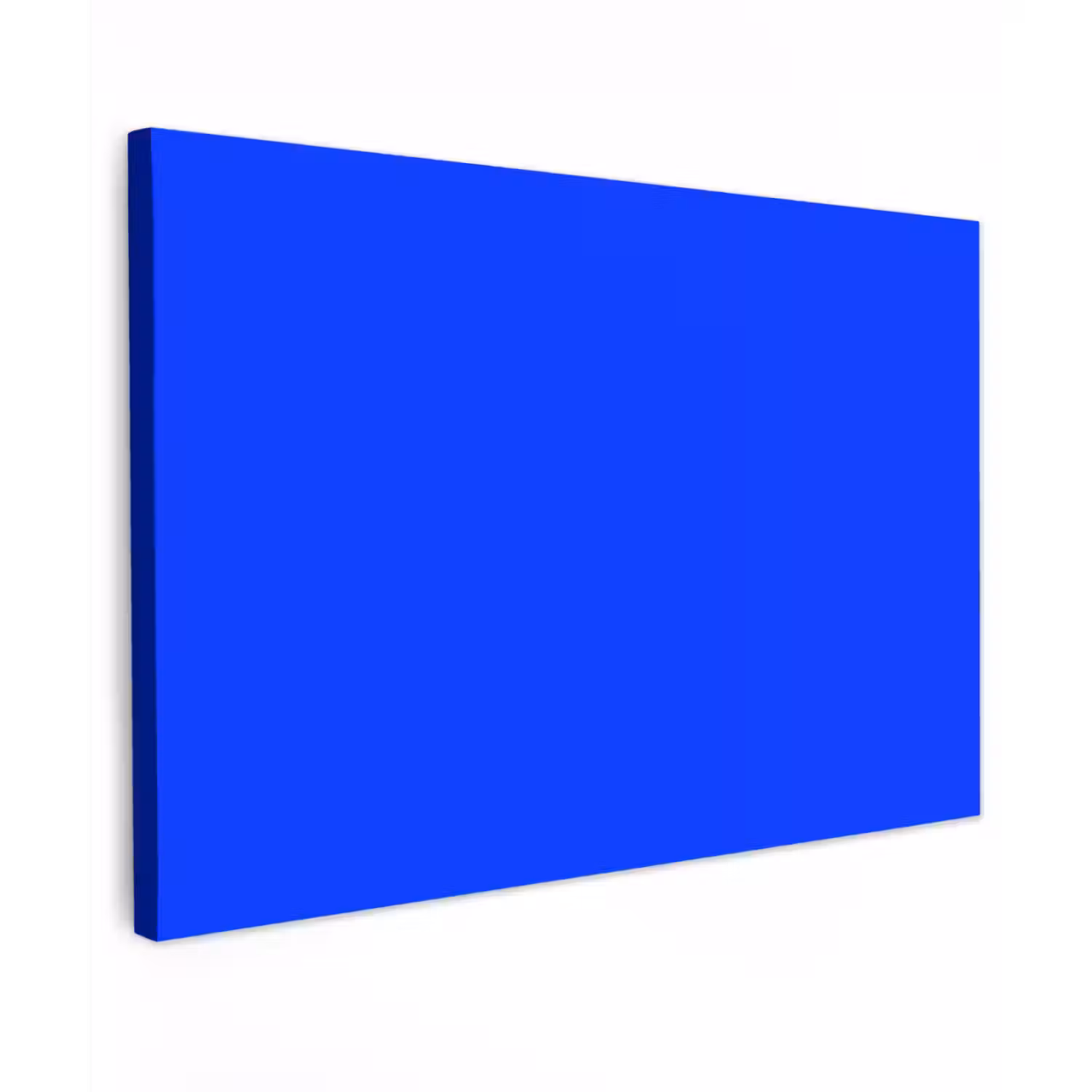 Electric - Blue - Blauw Tuinposter op houten frame 2 cm dik klein 845 -3d
