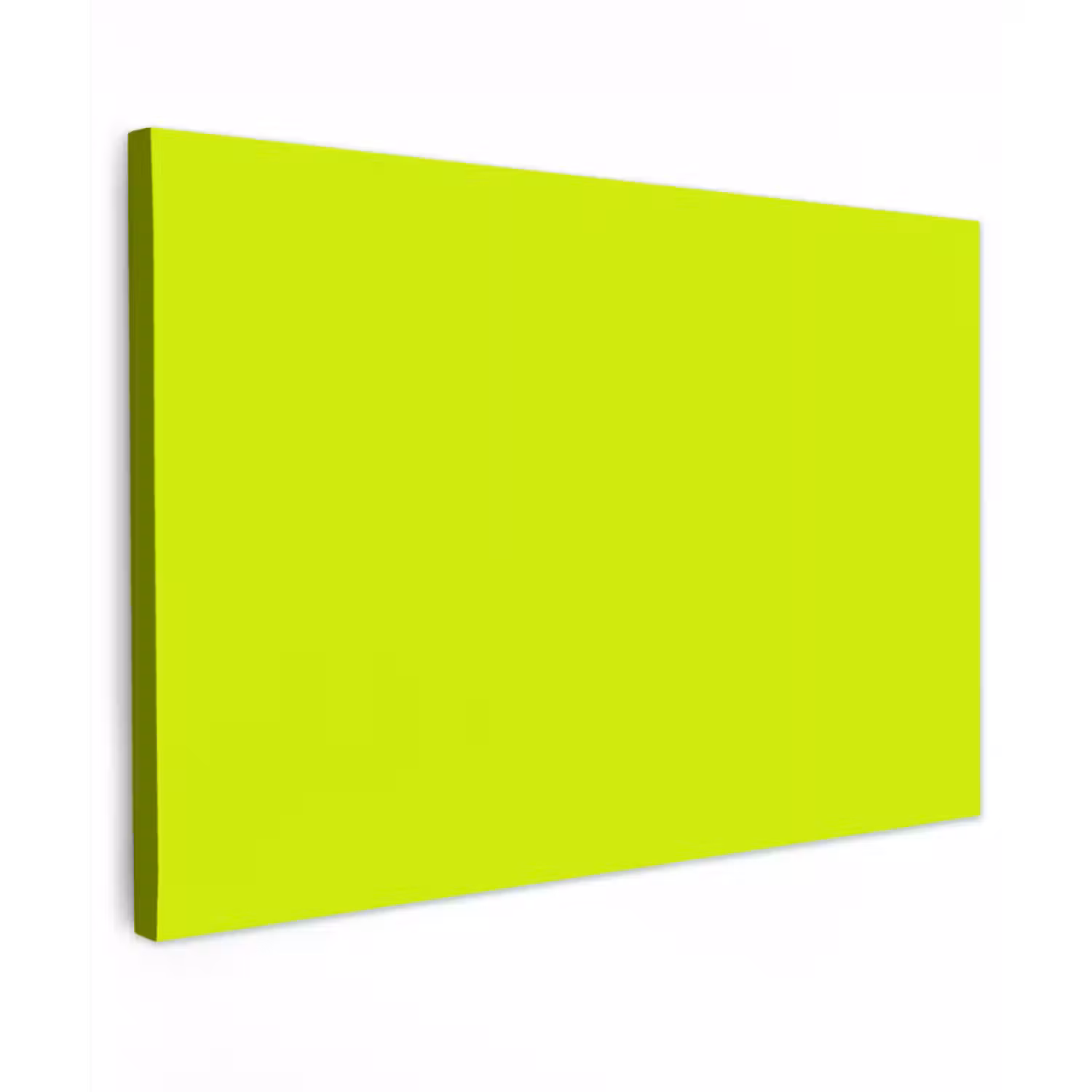 Electric - Lemon - Geel Tuinposter op houten frame 2 cm dik klein 845 -3d