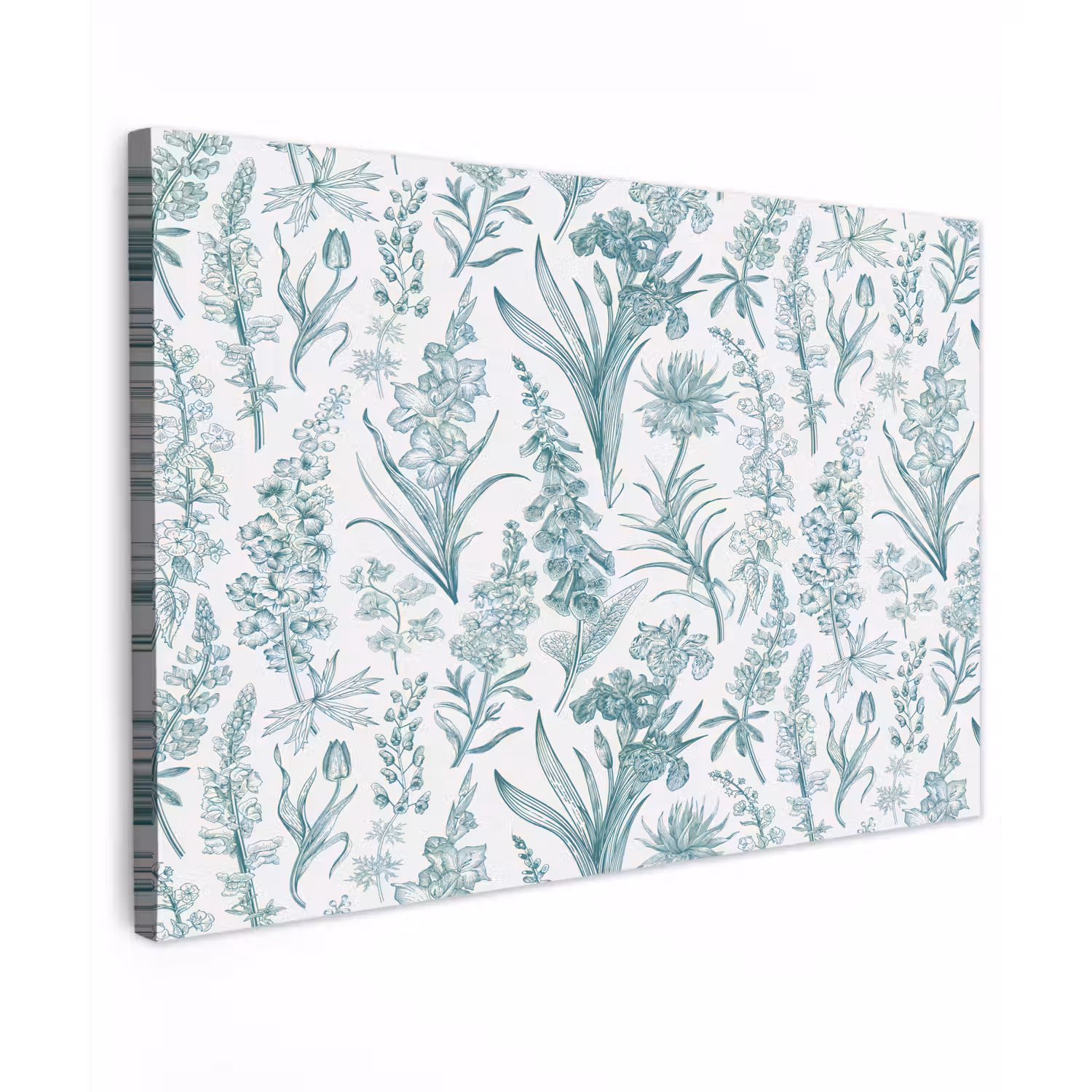 Lovely - Garden - Emerald Tuinposter op houten frame 2 cm dik klein 845 -3d