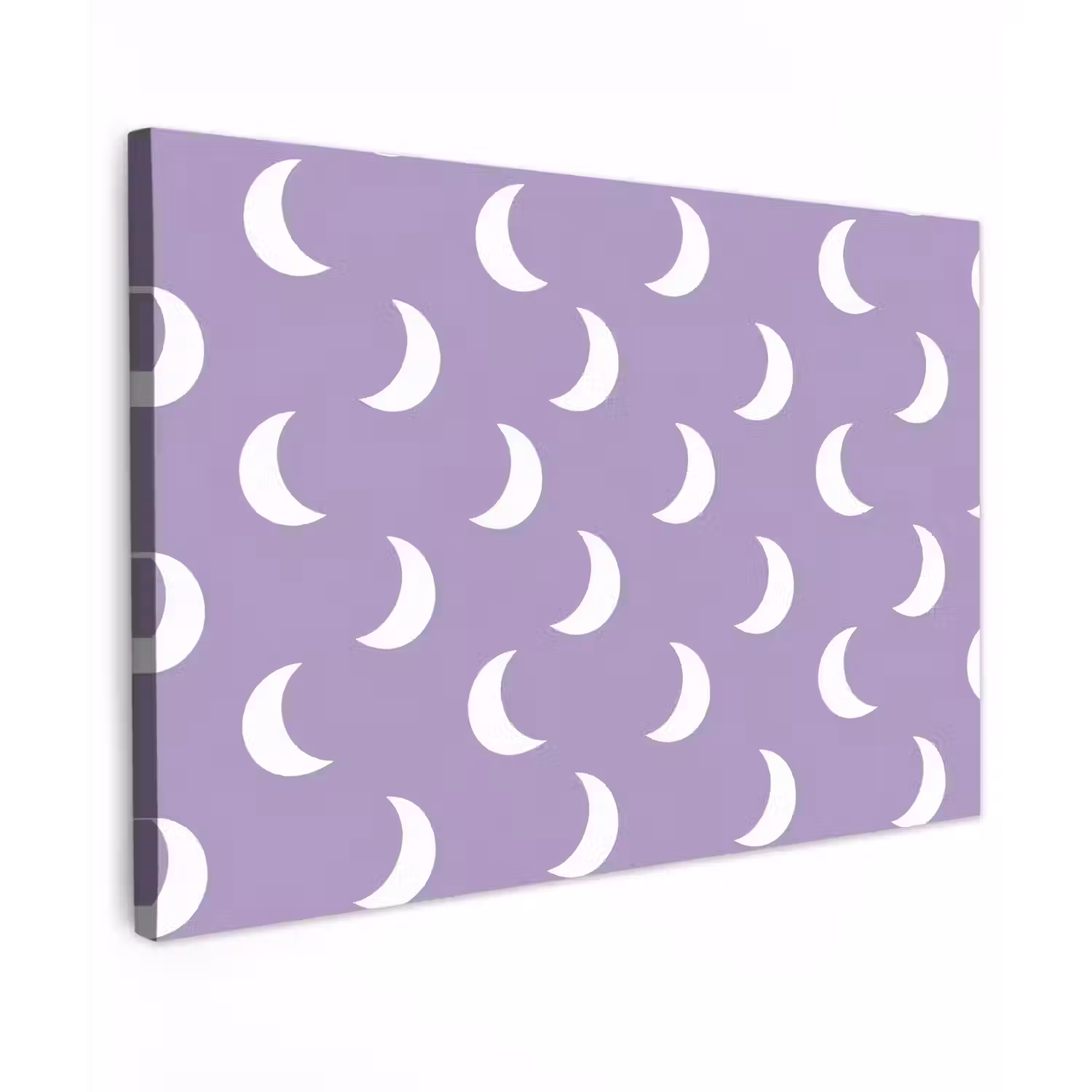 Manen - Patroon - Paars Tuinposter op houten frame 2 cm dik klein 845 -3d
