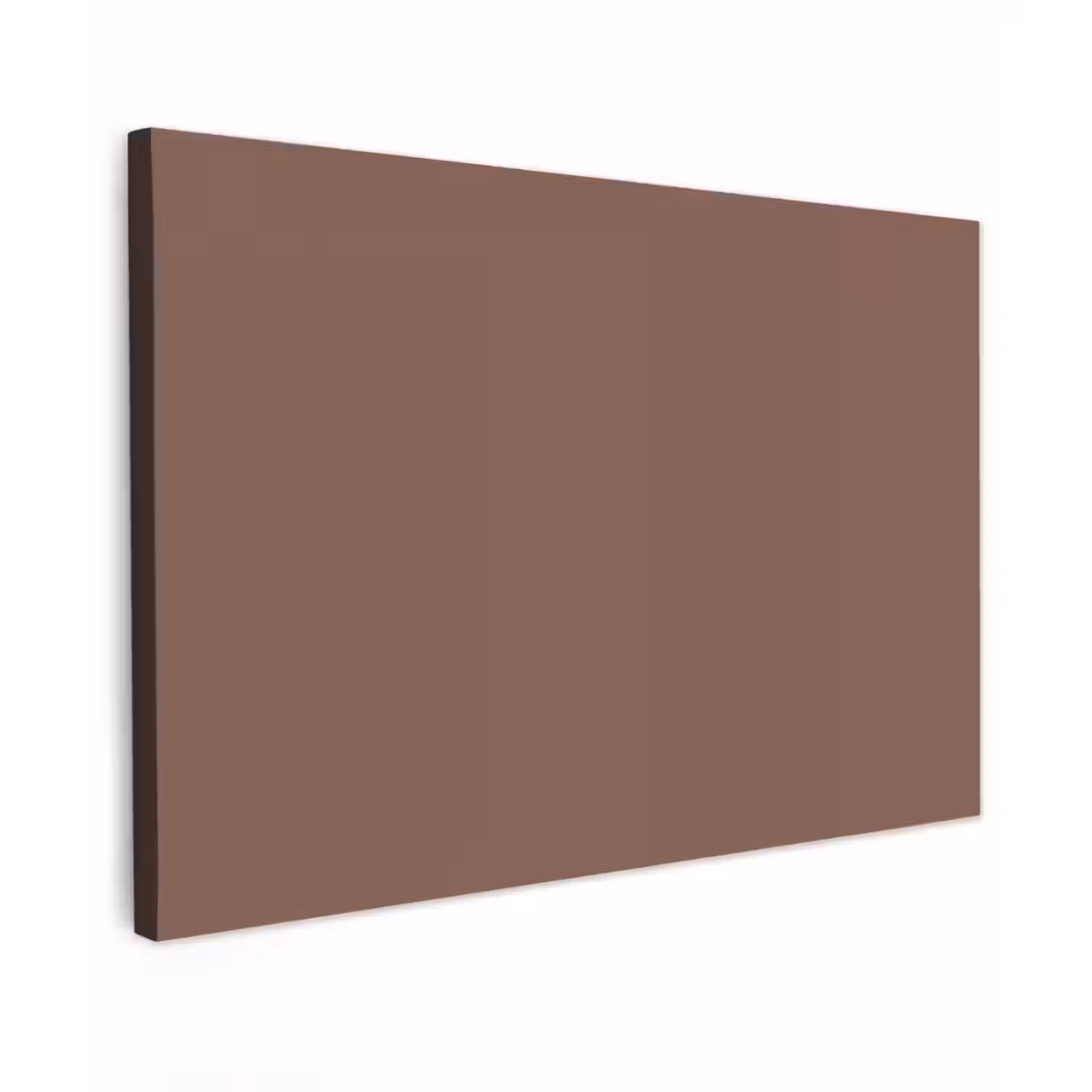 Muted - Chestnut - Bruin Tuinposter op houten frame 2 cm dik klein 845 -3d