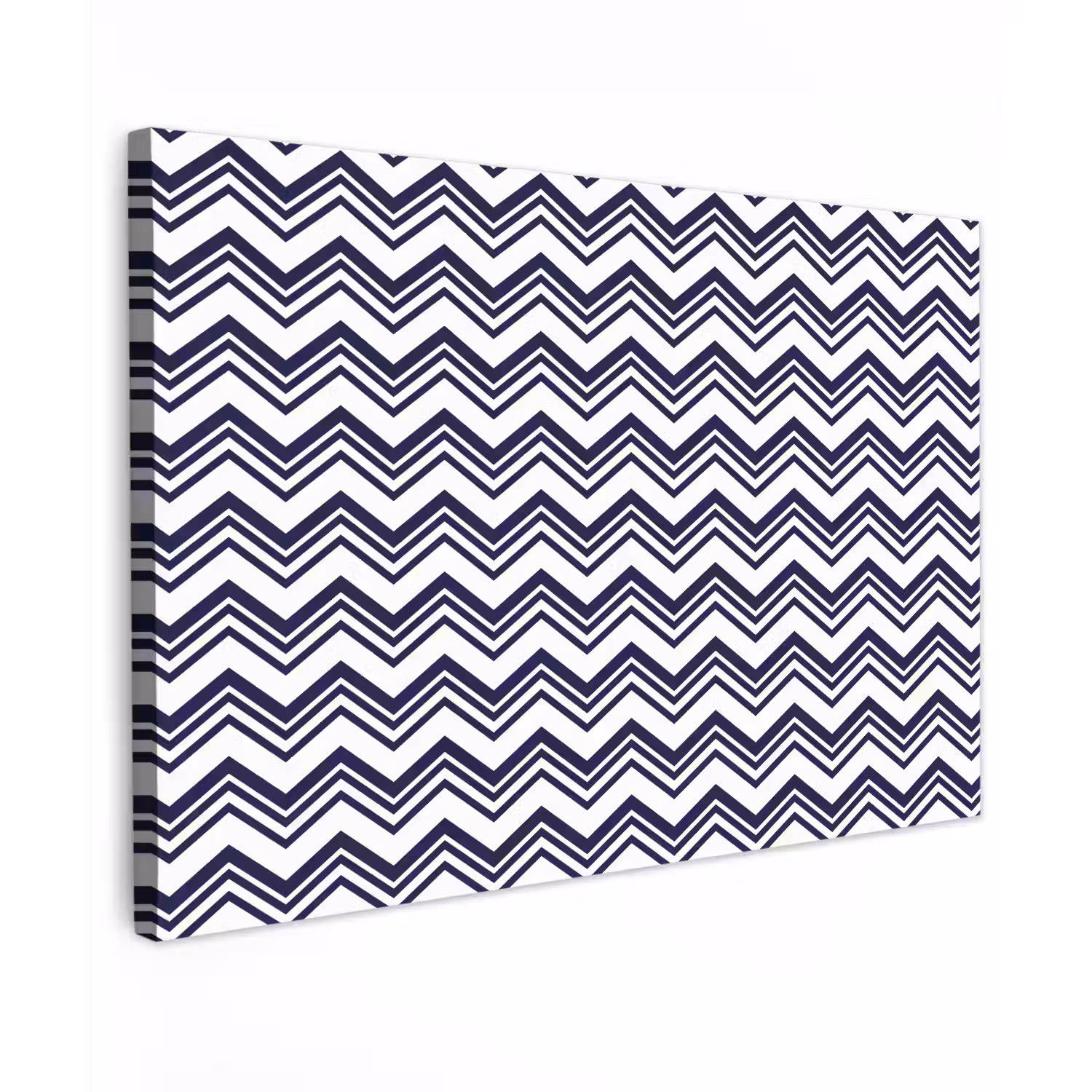 Oceaan - Golven - Blauw - Wit Tuinposter op houten frame 2 cm dik klein 845 -3d
