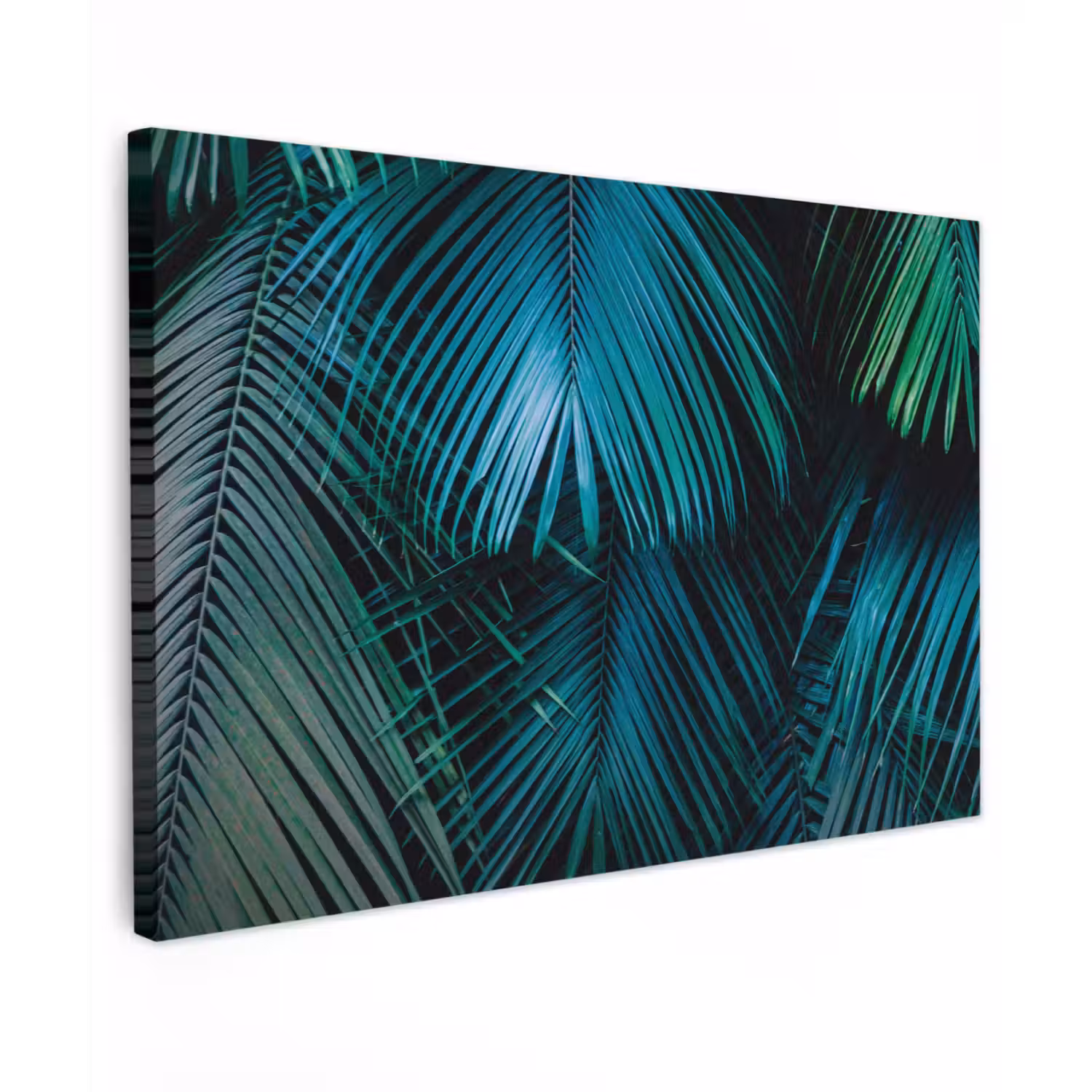 Palmblad - Tropisch - Natuur - Jungle Tuinposter op houten frame 2 cm dik klein -3d