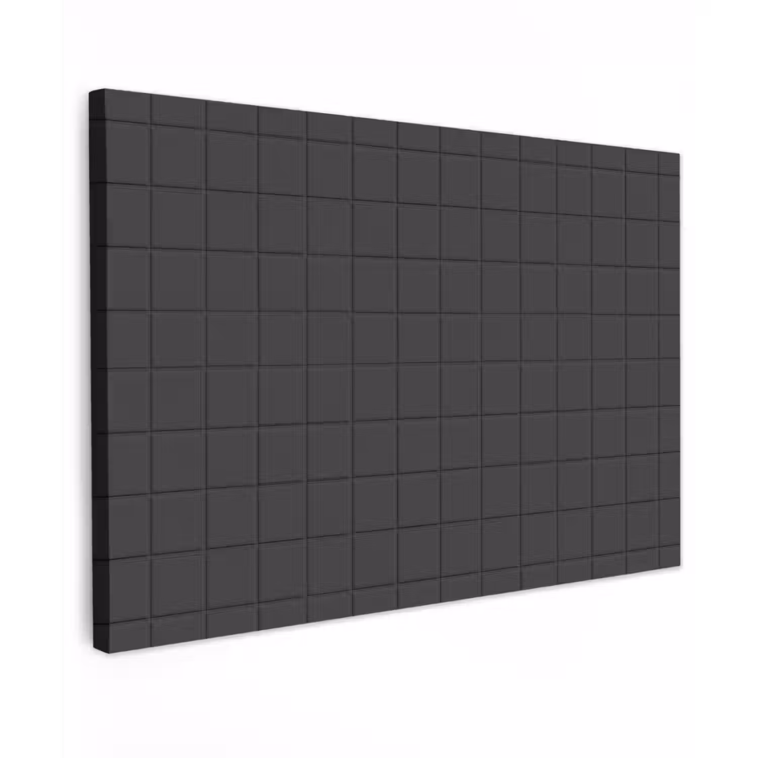 Patroon - Tegel - Antraciet Tuinposter op houten frame 2 cm dik klein 845 -3d