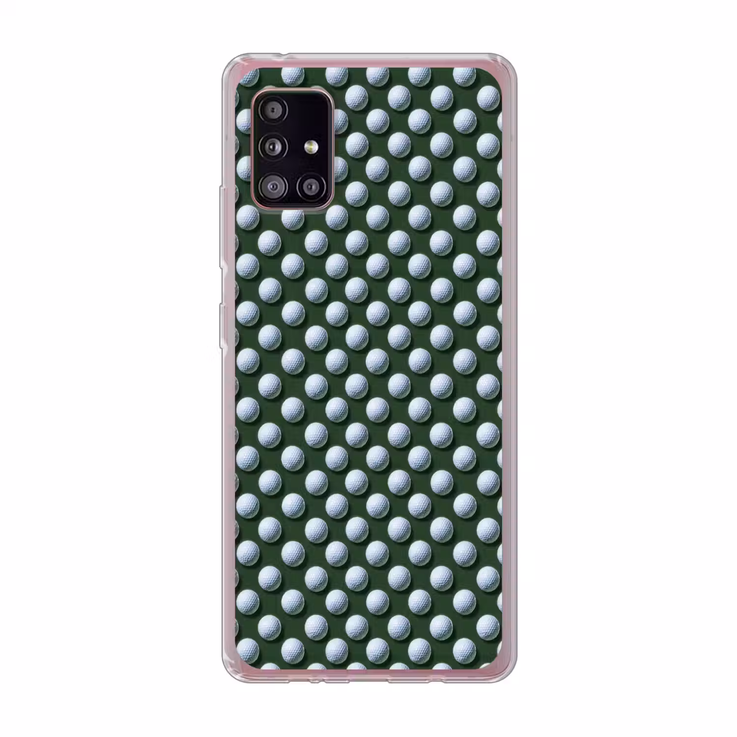 Ballen - Golf - Groen Telefoonhoesje Samsung Galaxy A51 5G klein 373 -3d