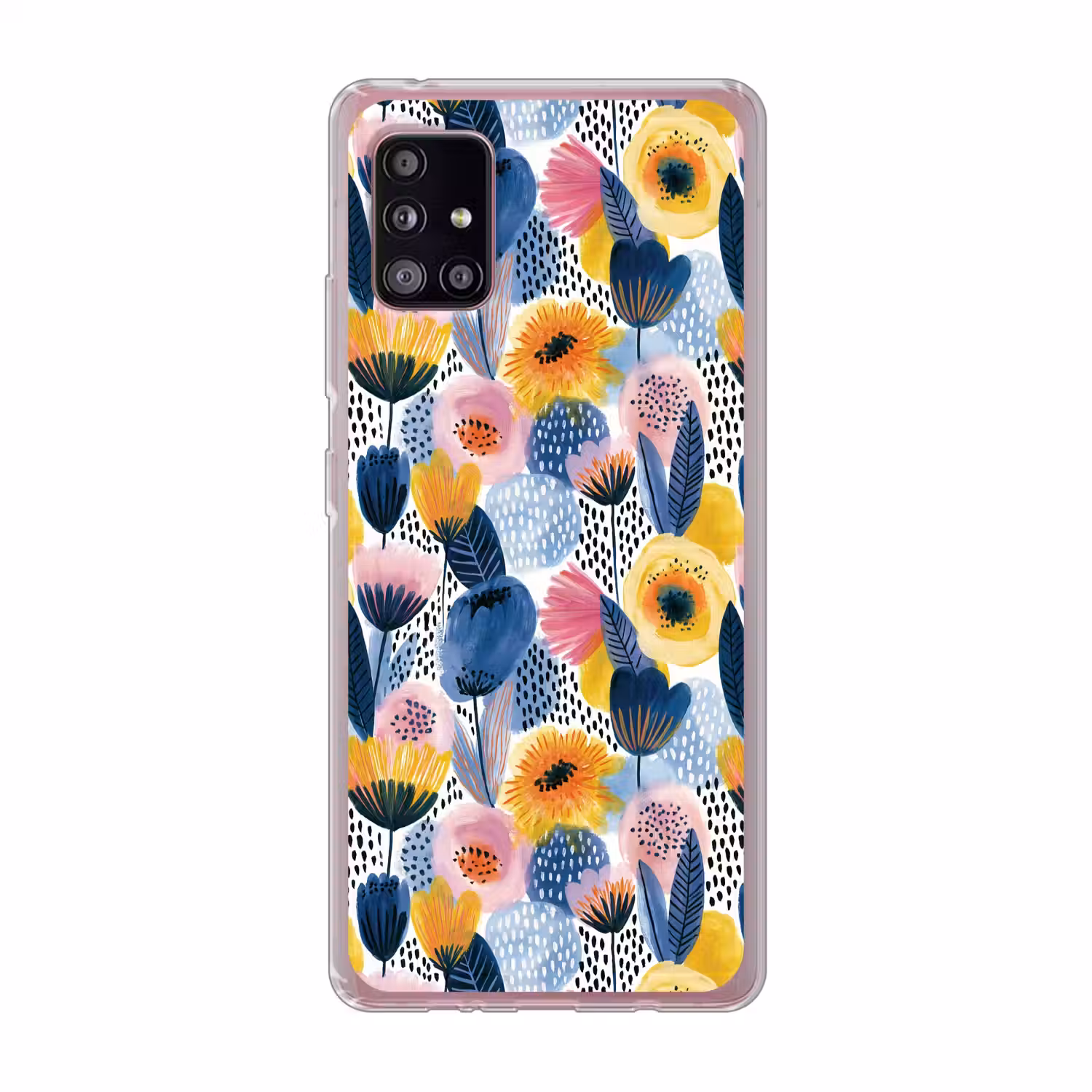 Creatief - Patroon - Kleurrijk Telefoonhoesje Samsung Galaxy A51 5G klein 373 -3d