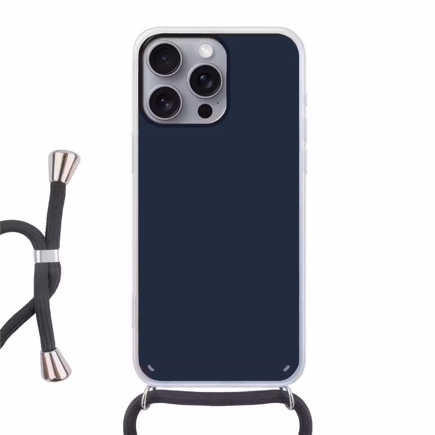 Geldersblauw - Blauw - Klassiek Hoesje iPhone 16 Pro Max met koord klein 804 -3d