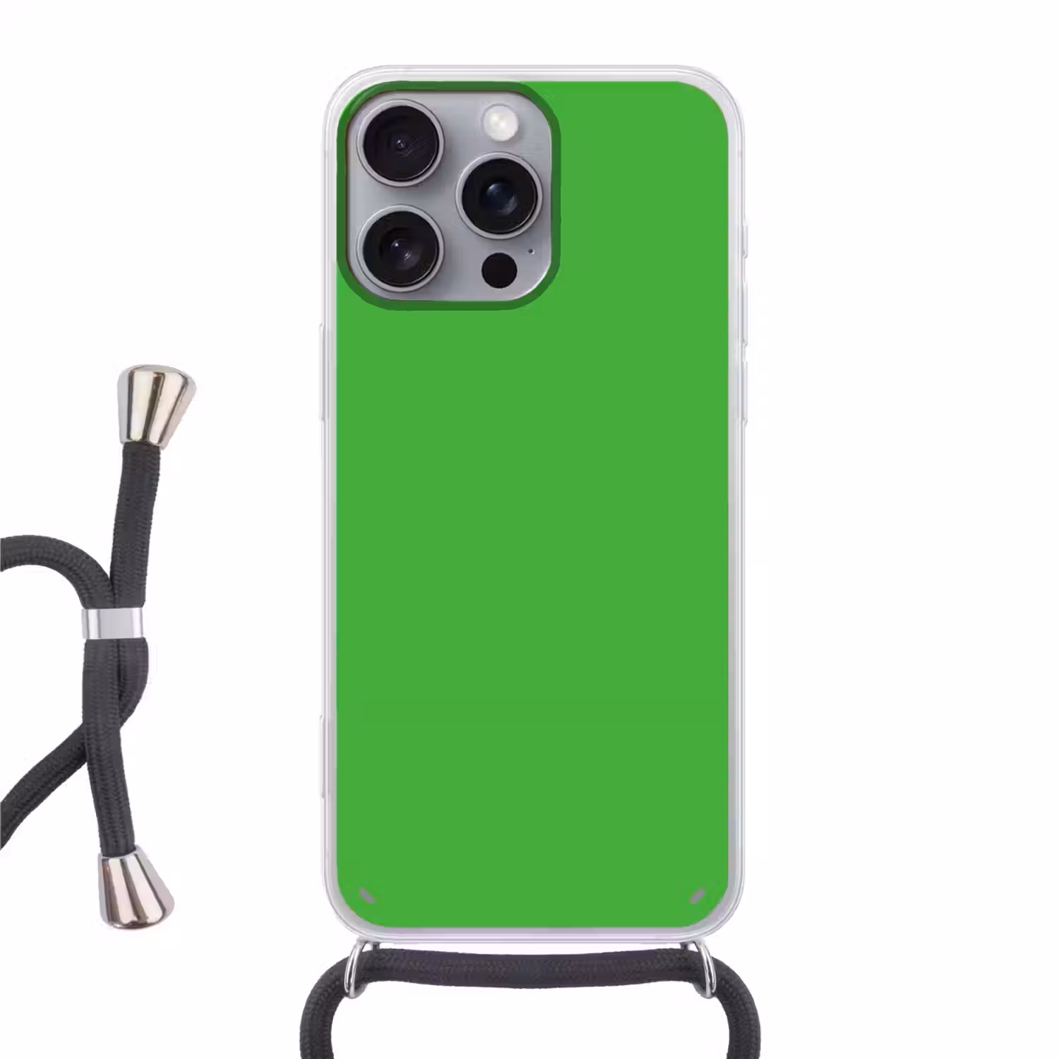 Kelly - Green - Groen Hoesje iPhone 16 Pro Max met koord klein 804 -3d