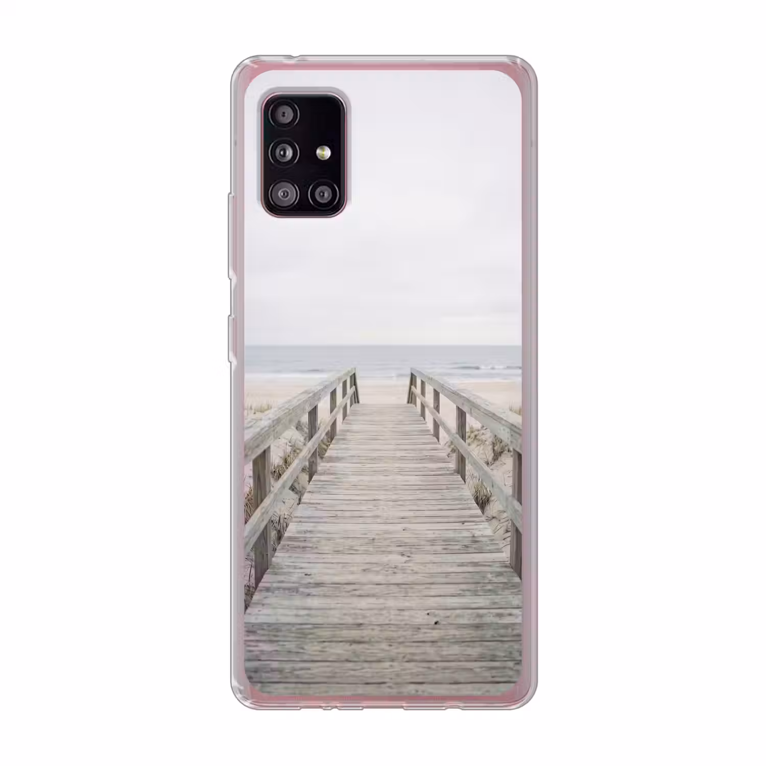 Duinen - Vlonder - Oceaan Telefoonhoesje Samsung Galaxy A51 5G klein -3d