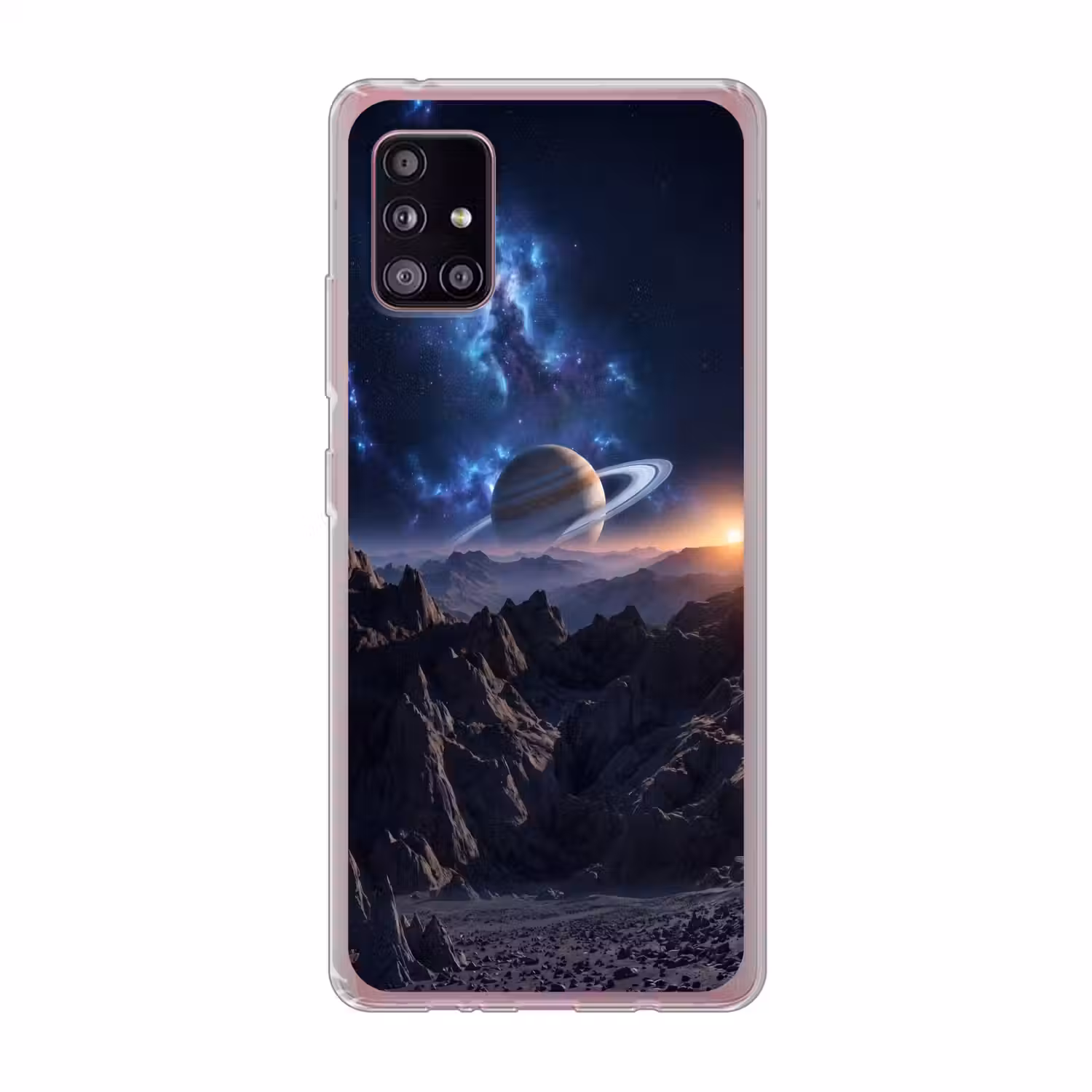 Fantasy - Kosmos - Landschap Telefoonhoesje Samsung Galaxy A51 5G klein -3d