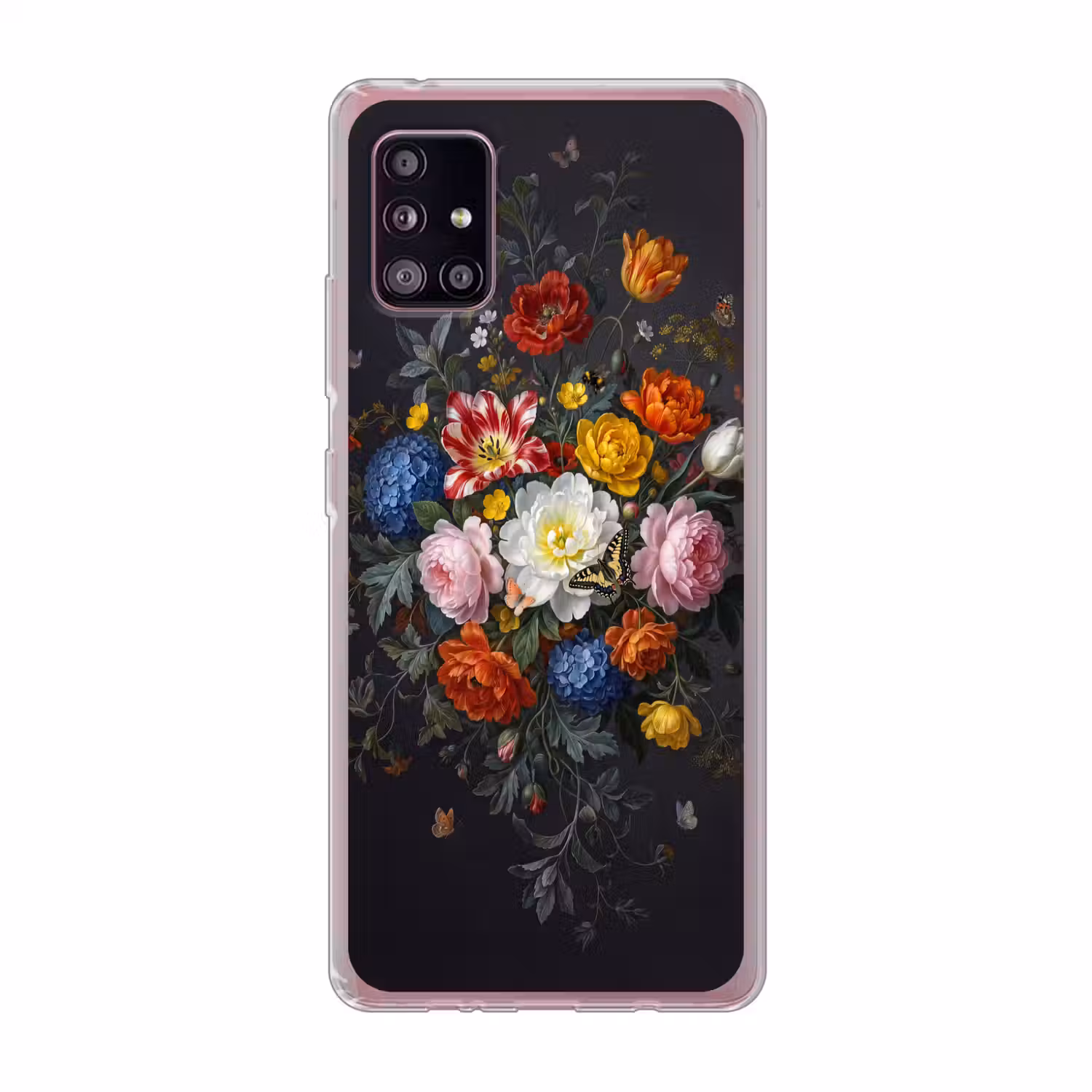 Bloemen - Boeket - Klassiek - Kleurrijk - Natuur Telefoonhoesje Samsung Galaxy A51 5G klein -3d