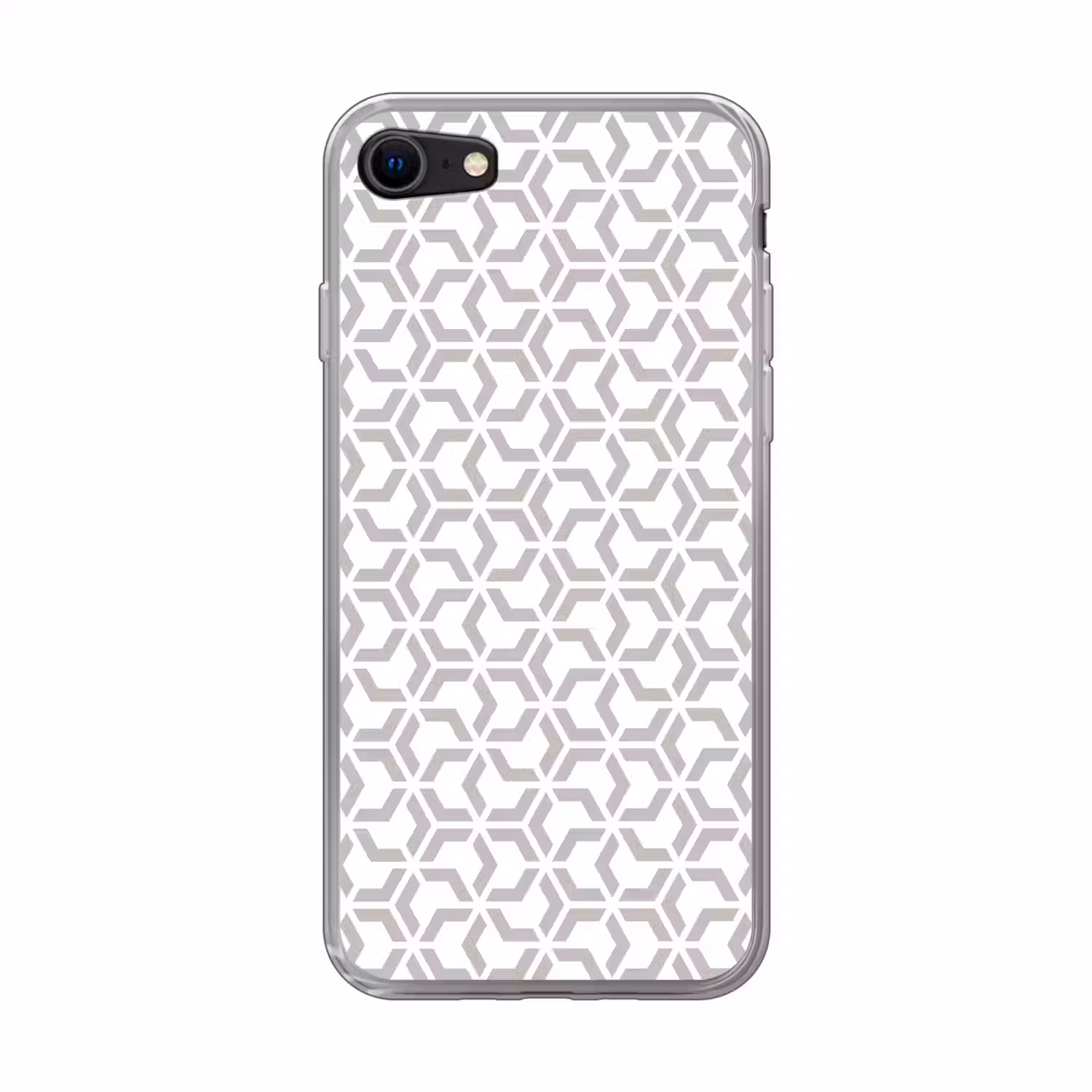 Grafisch - Patroon - Modern Telefoonhoesje iPhone 7 klein 341 -3d