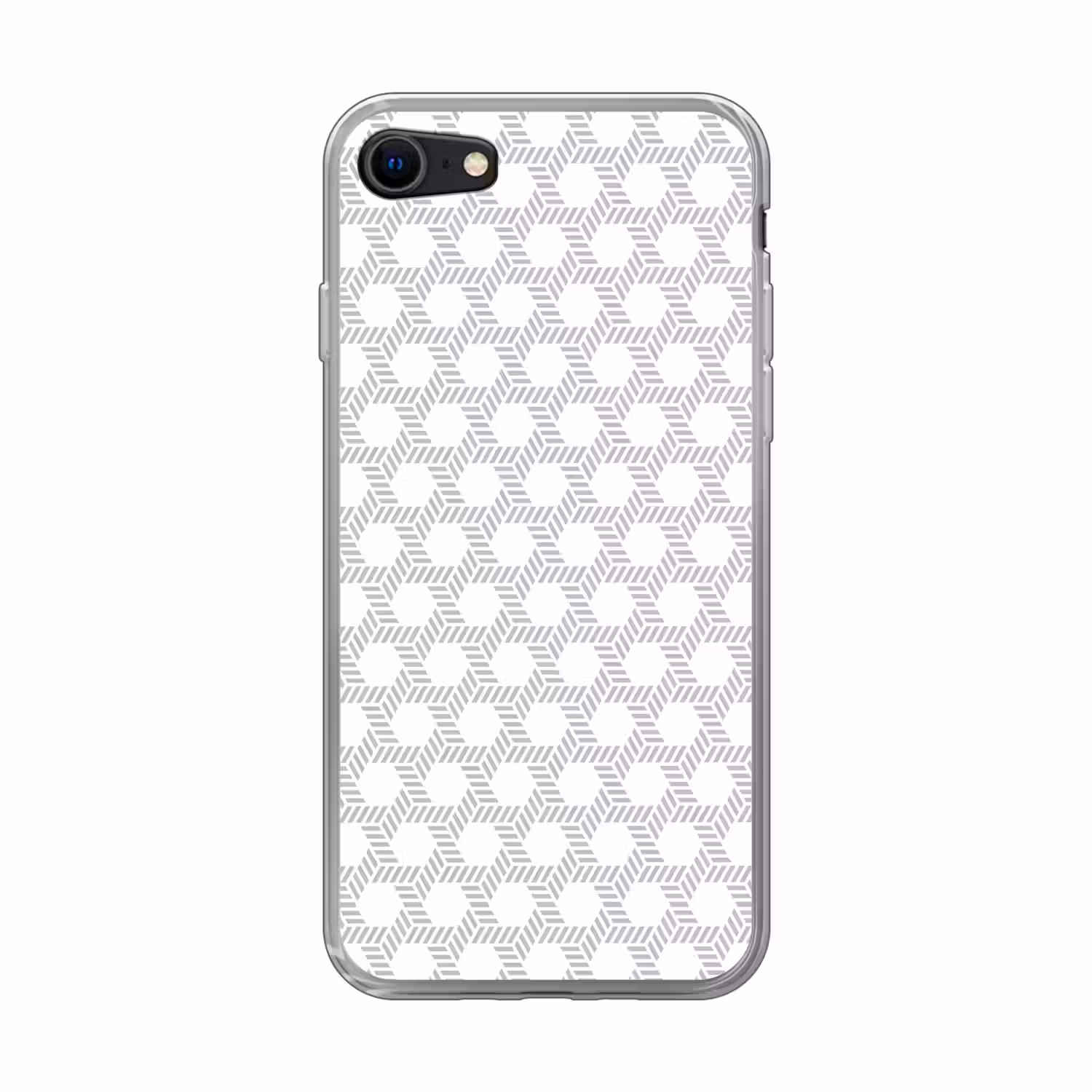 Grafisch - Patroon - Modern - Opvallend - Begrensd Telefoonhoesje iPhone 7 klein 341 -3d